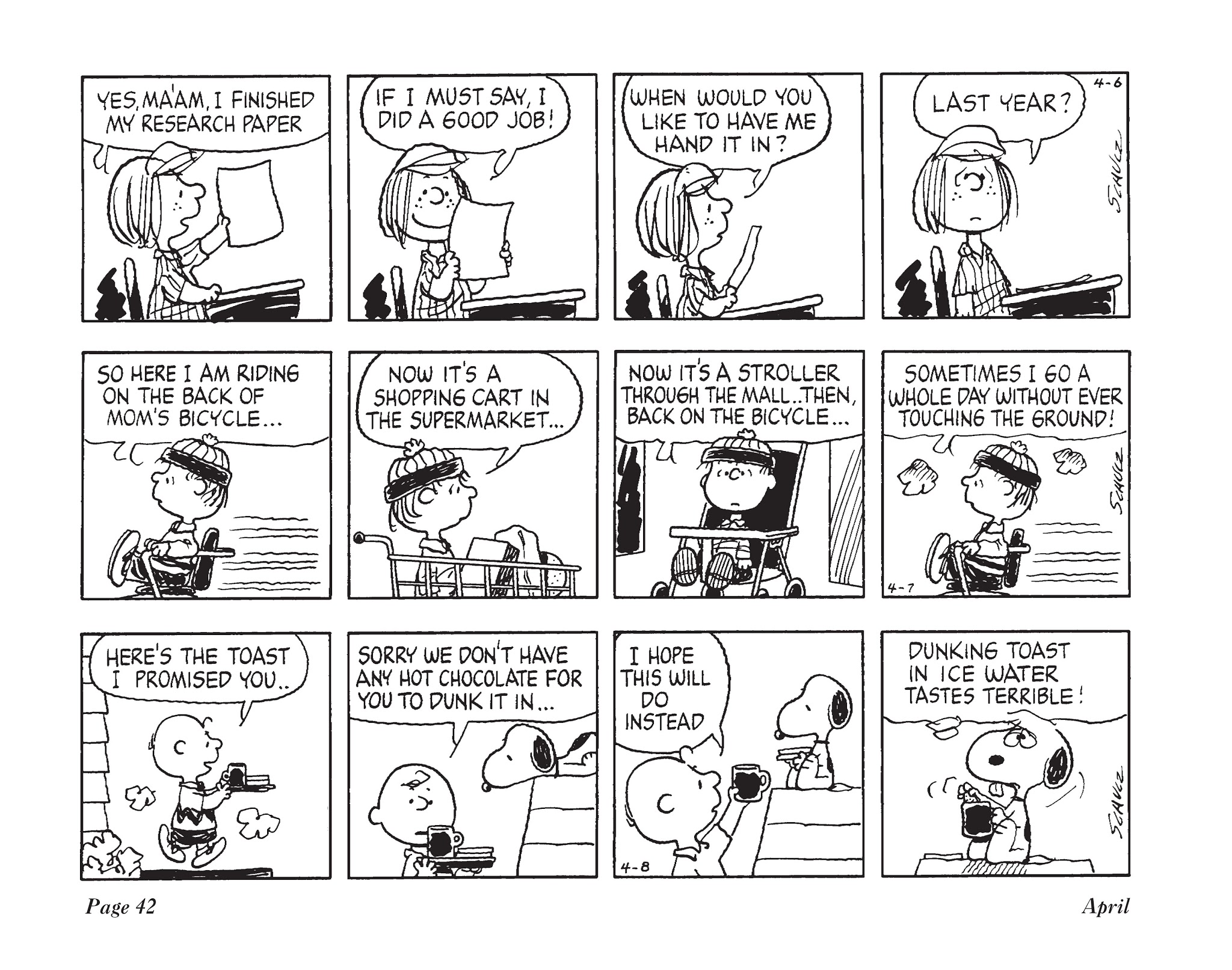 Read online The Complete Peanuts comic -  Issue # TPB 19 - 57