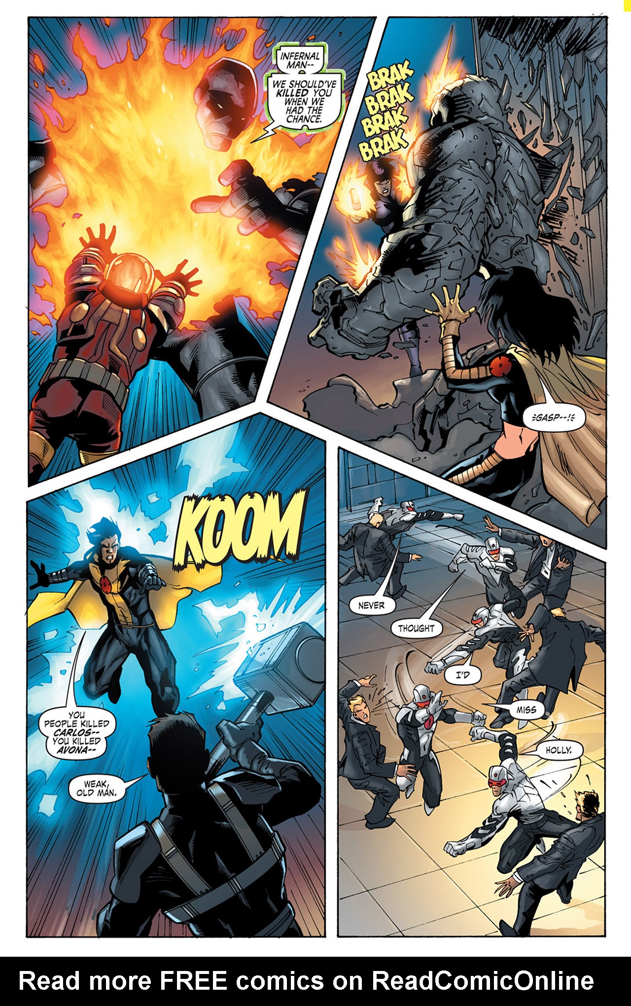 Read online The Order (2007) comic -  Issue #9 - 16