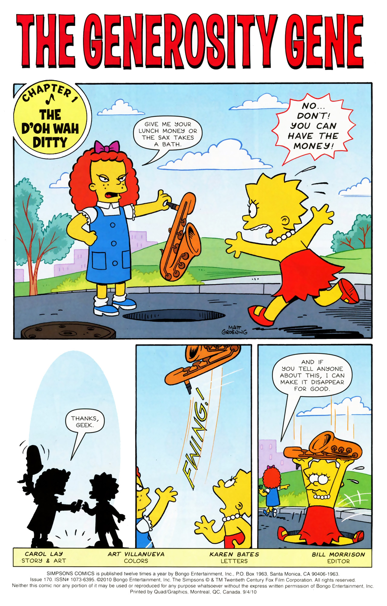 Read online Simpsons Comics comic -  Issue #170 - 2