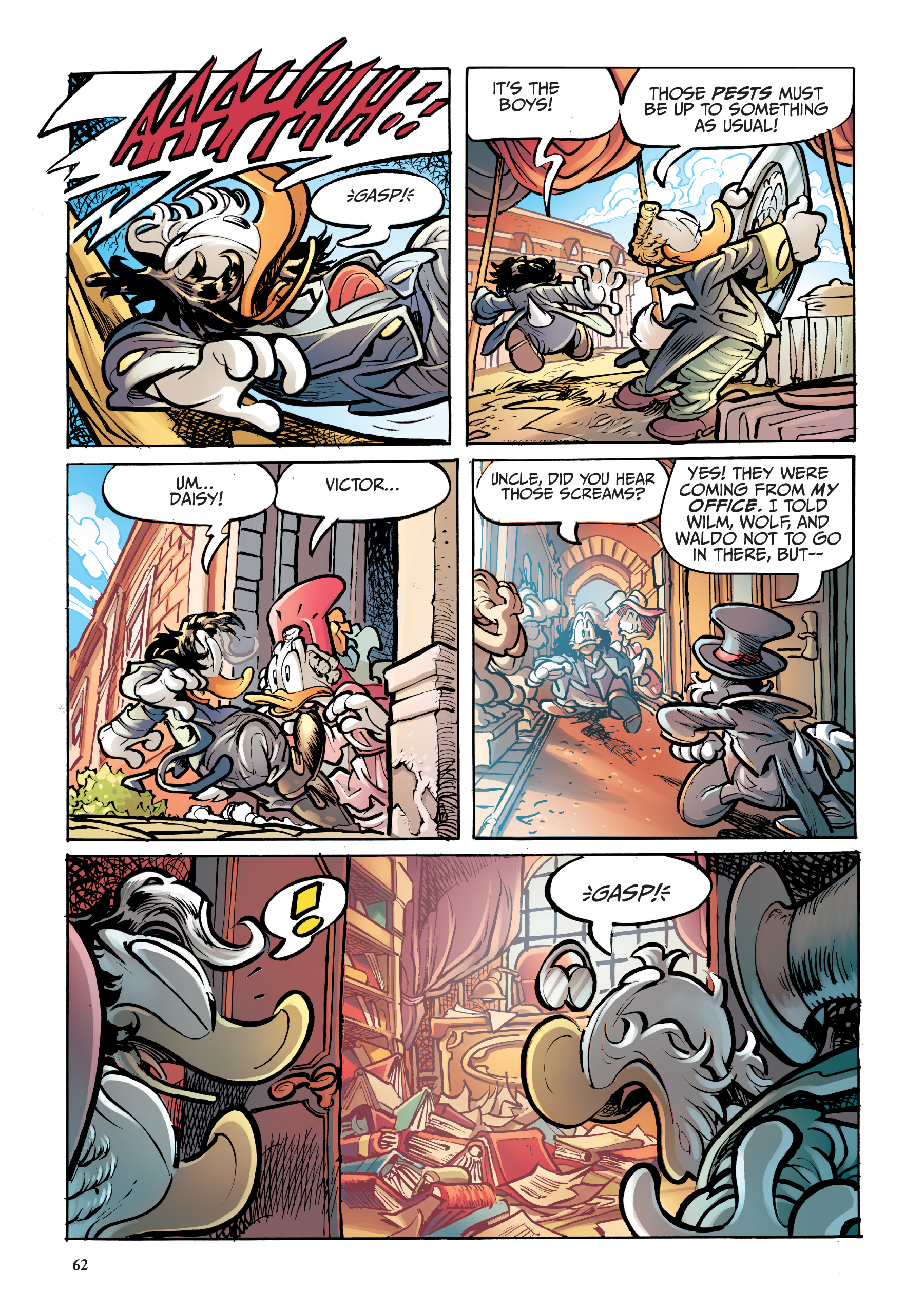 Read online Disney Frankenstein, Starring Donald Duck comic -  Issue # TPB - 62