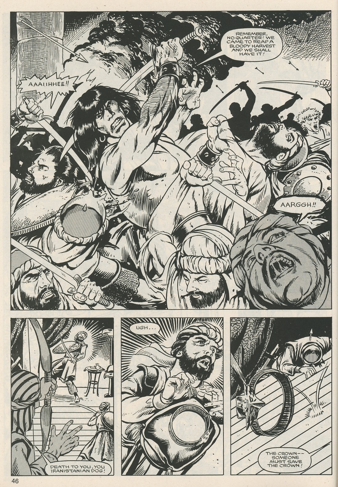 Read online The Savage Sword Of Conan comic -  Issue #124 - 46