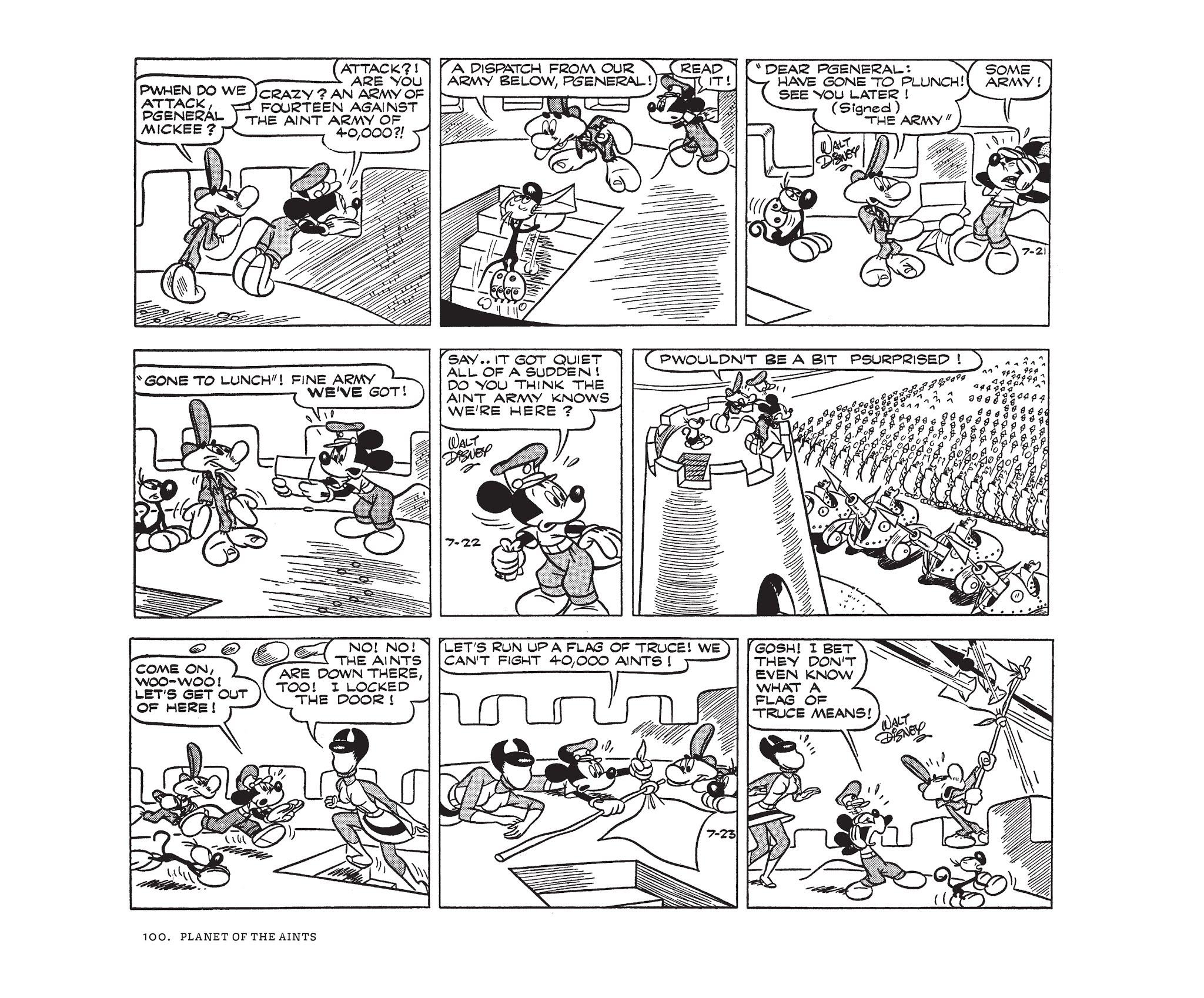 Read online Walt Disney's Mickey Mouse by Floyd Gottfredson comic -  Issue # TPB 10 (Part 1) - 100
