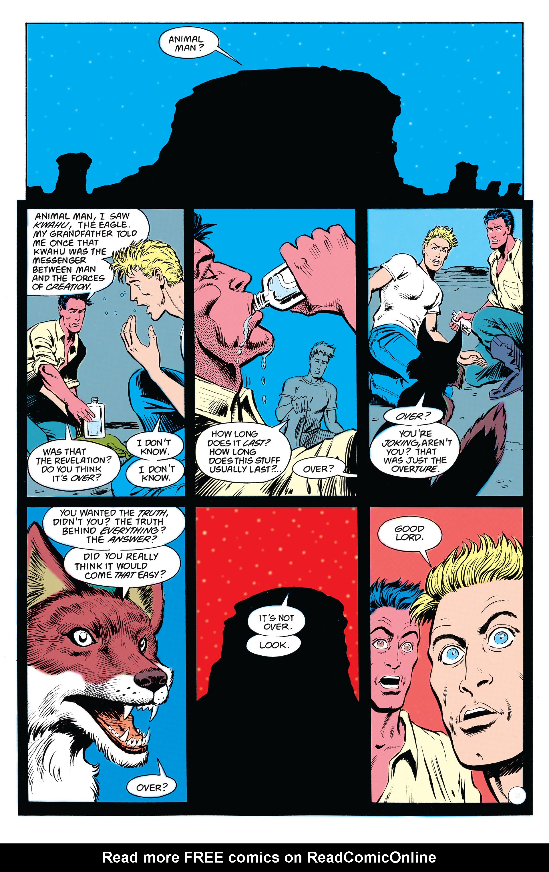 Read online Animal Man (1988) comic -  Issue #18 - 24