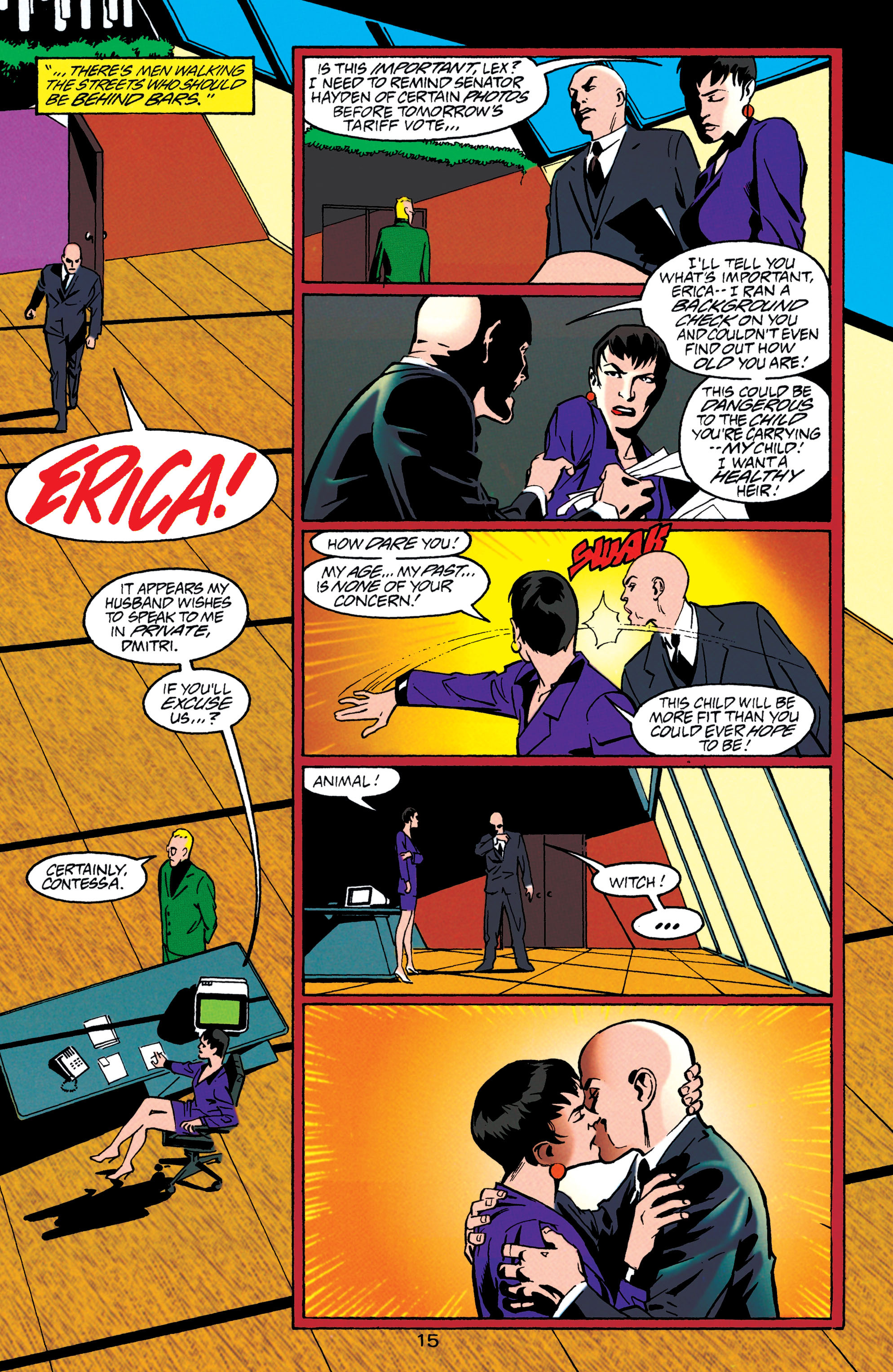 Read online Adventures of Superman (1987) comic -  Issue #543 - 16