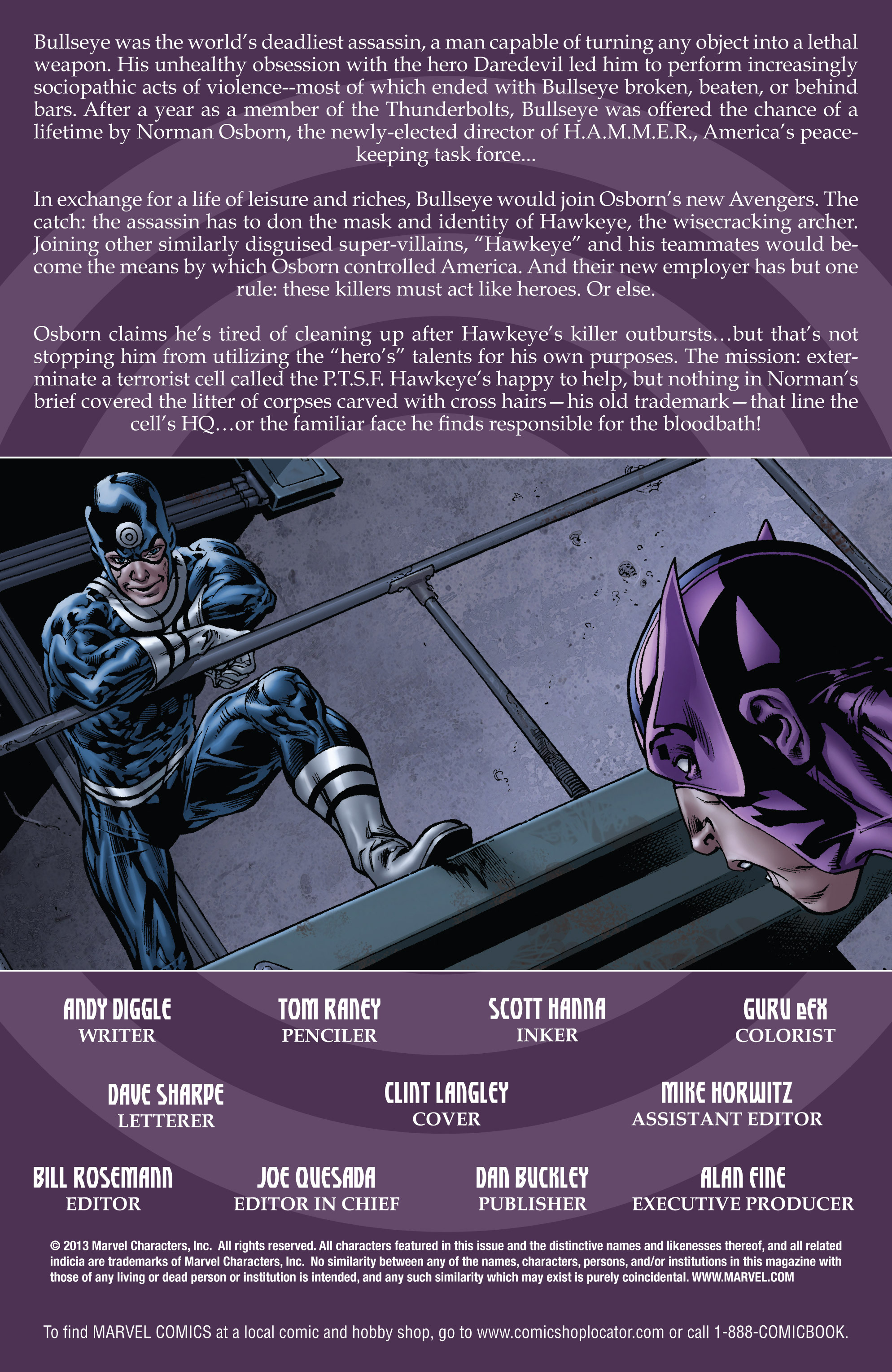 Read online Dark Reign: Hawkeye comic -  Issue #3 - 2