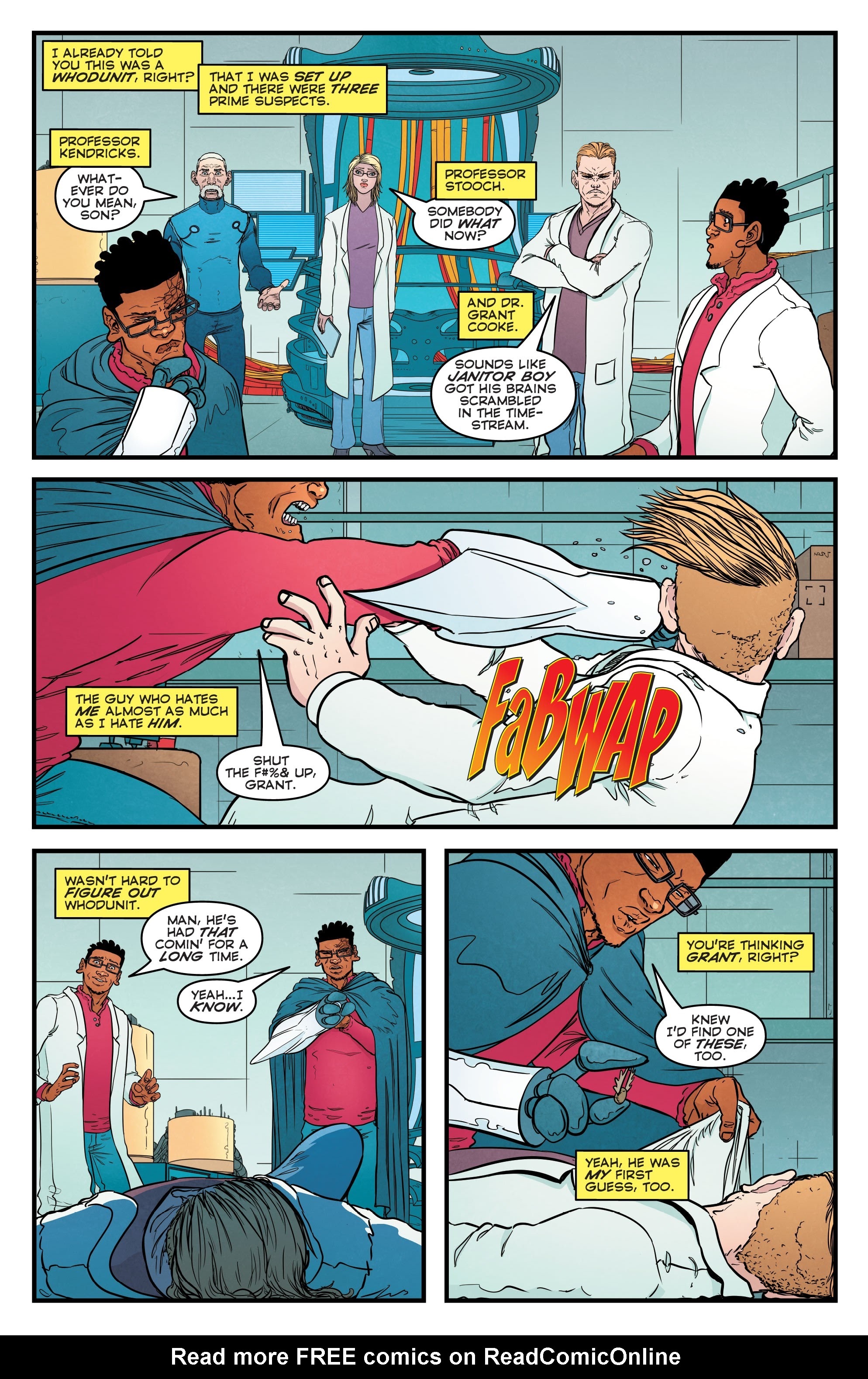 Read online The Man Who Effed Up Time comic -  Issue #5 - 9