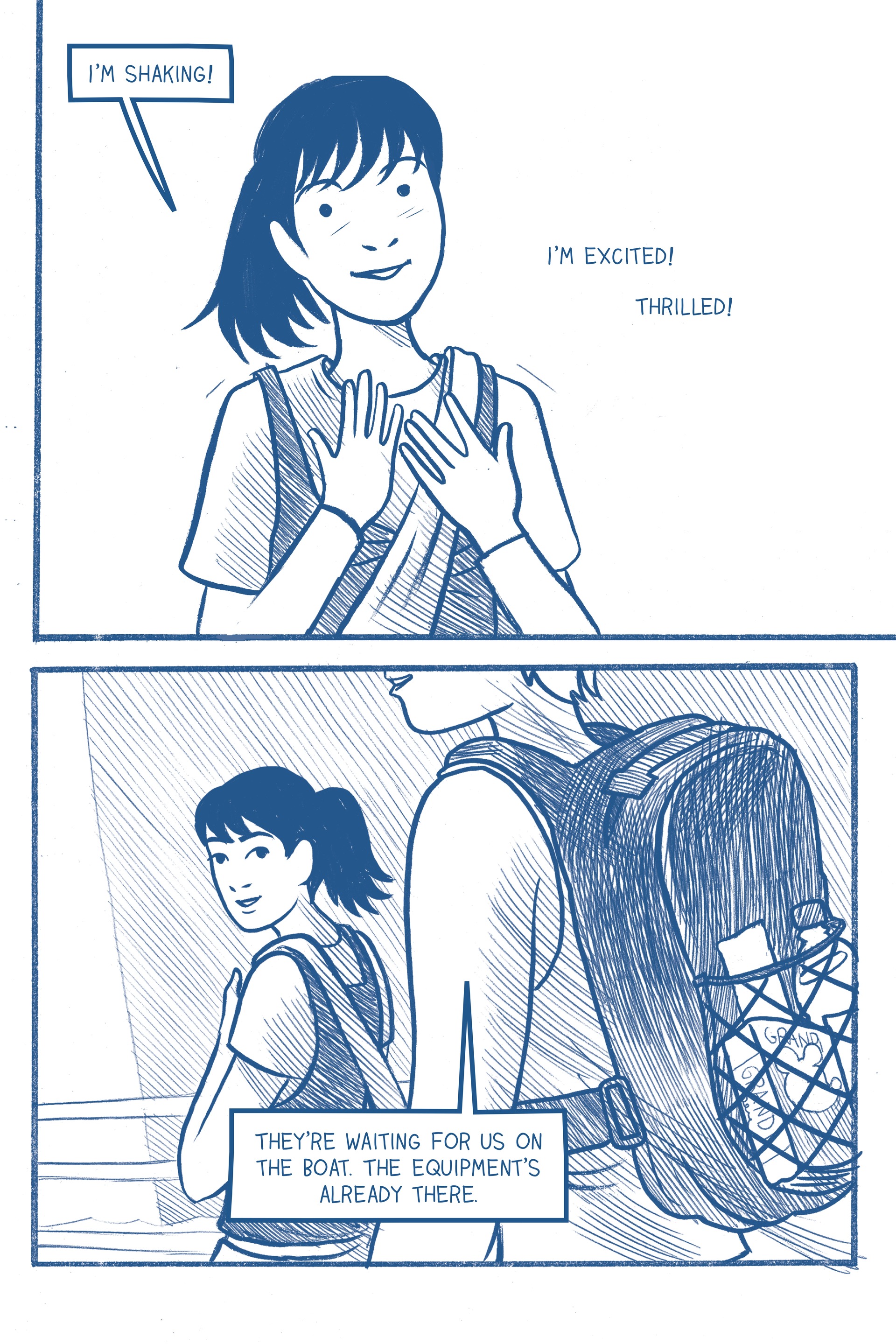 Read online When Everything Turned Blue comic -  Issue # TPB - 119