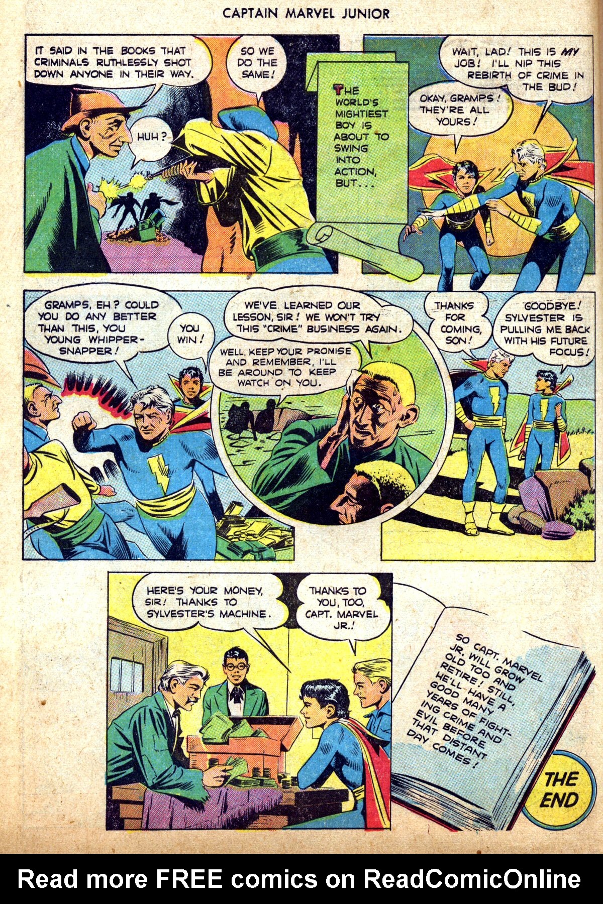 Read online Captain Marvel, Jr. comic -  Issue #17 - 12