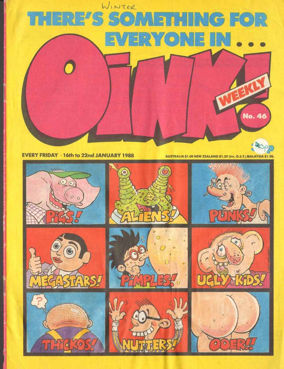 Read online Oink! comic -  Issue #46 - 1