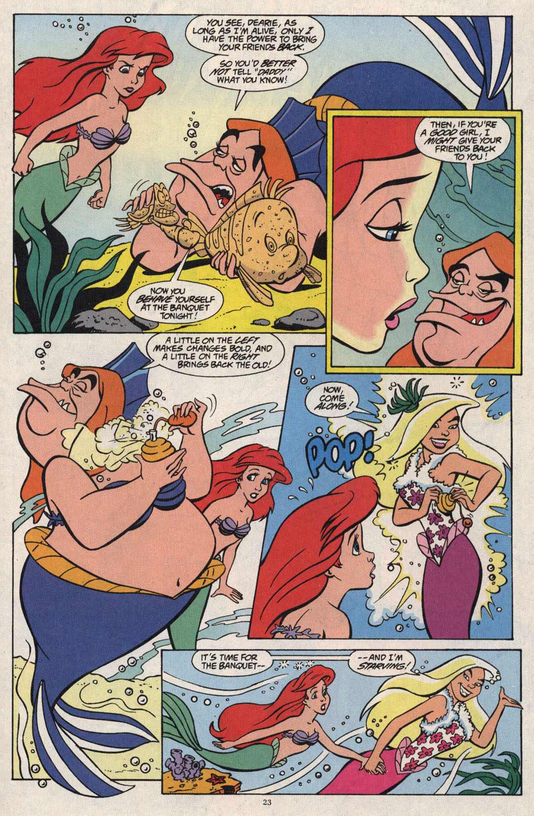 Read online Disney's The Little Mermaid comic -  Issue #11 - 23