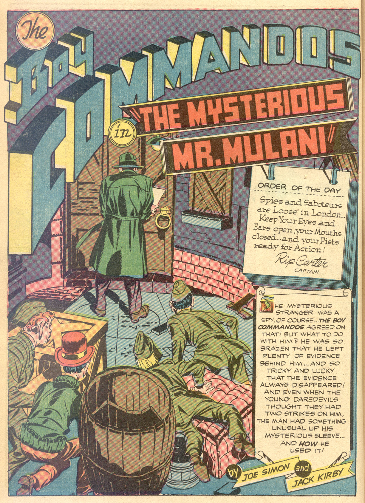 Read online Boy Commandos comic -  Issue #5 - 32