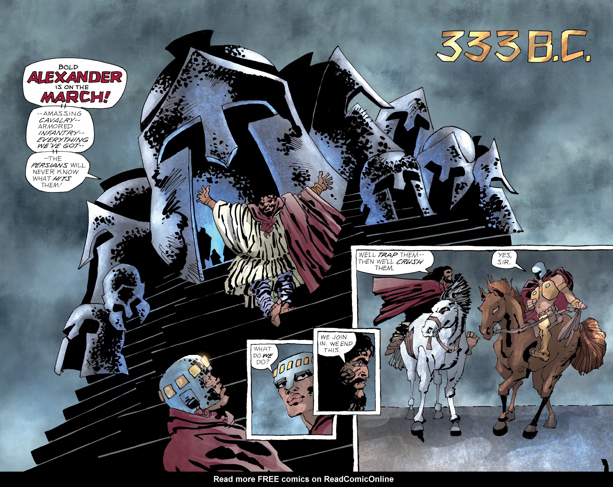 Read online Xerxes: The Fall of the House of Darius and the Rise of Alexander comic -  Issue #4 - 10