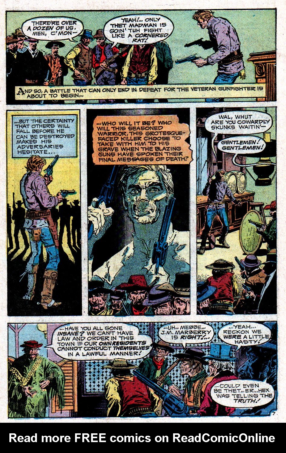 Read online Weird Western Tales (1972) comic -  Issue #18 - 10