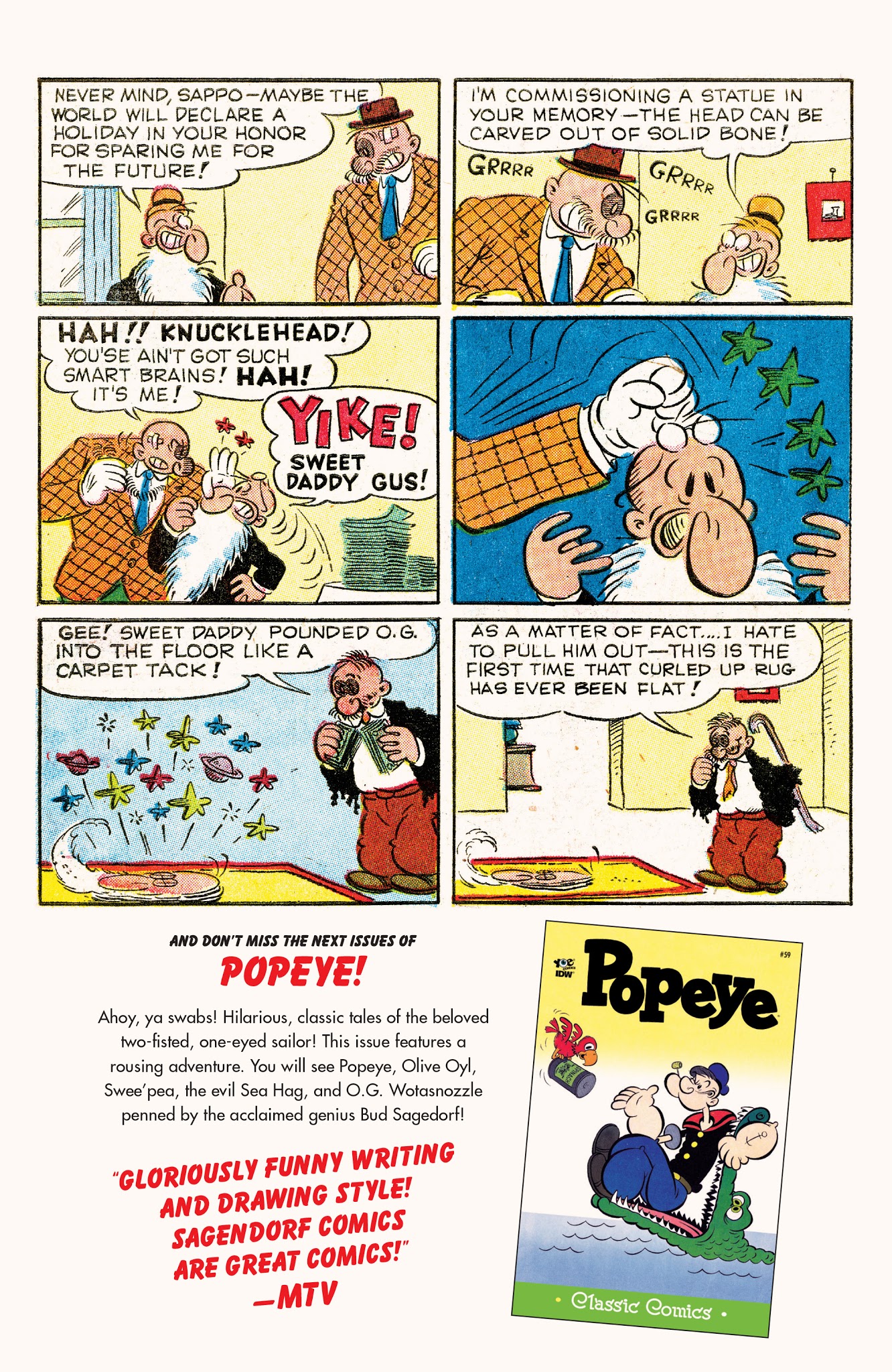 Read online Classic Popeye comic -  Issue #58 - 33