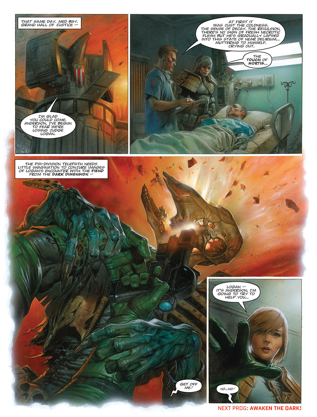 Read online Judge Dredd: Dark Justice comic -  Issue # TPB - 7