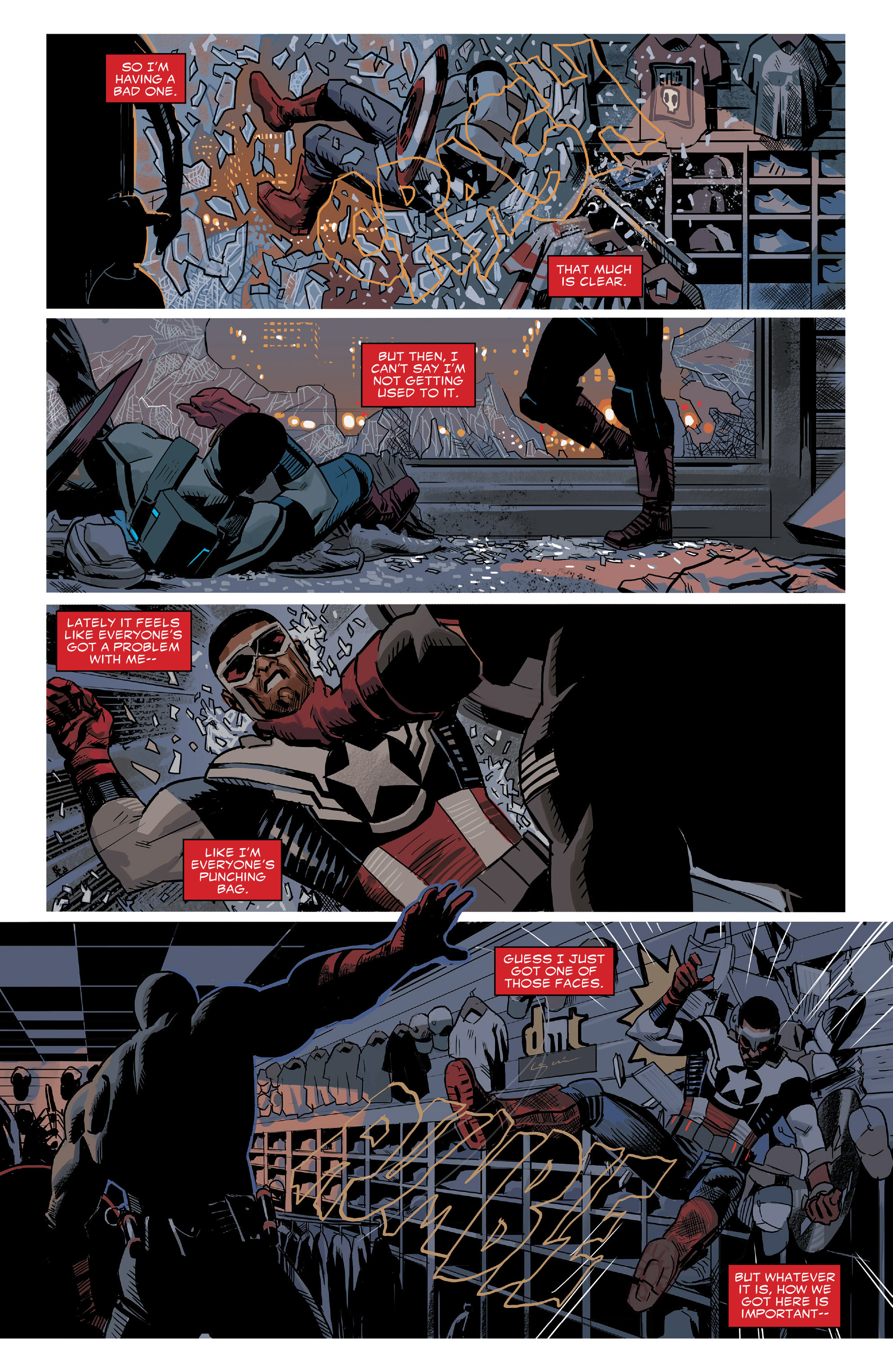 Read online Captain America: Sam Wilson comic -  Issue #13 - 3