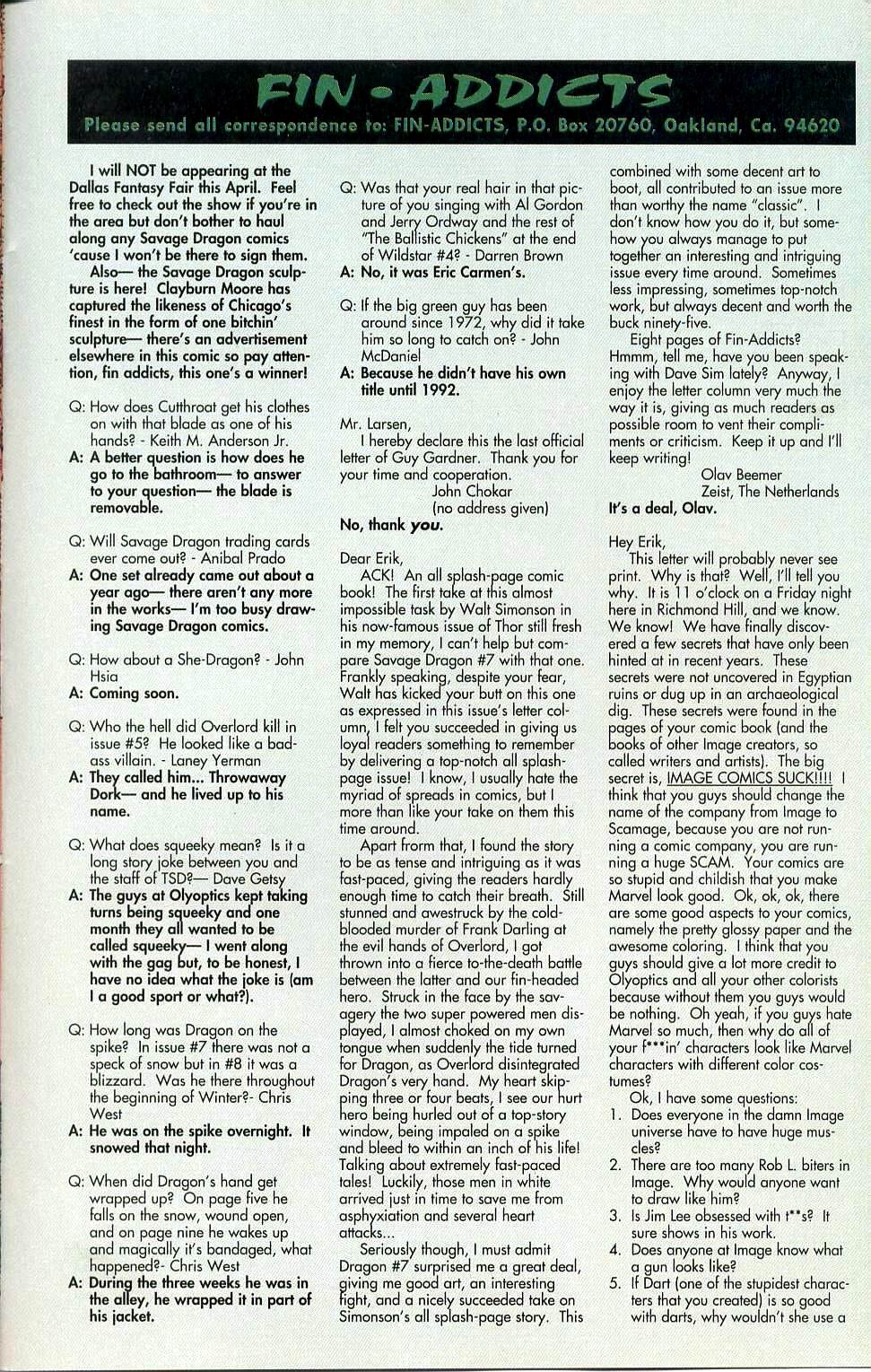 Read online The Savage Dragon (1993) comic -  Issue #9 - 32