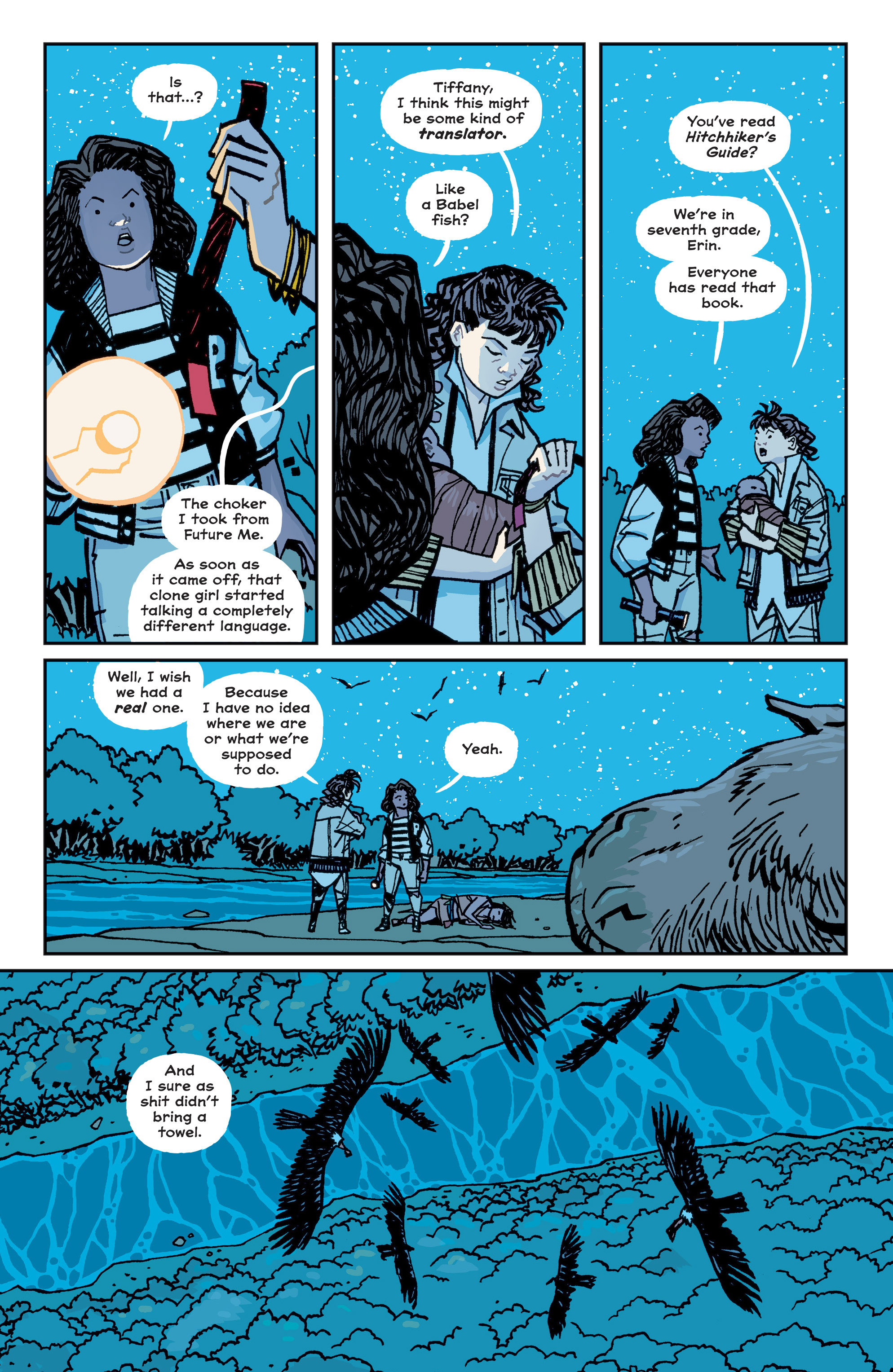 Read online Paper Girls comic -  Issue #12 - 9