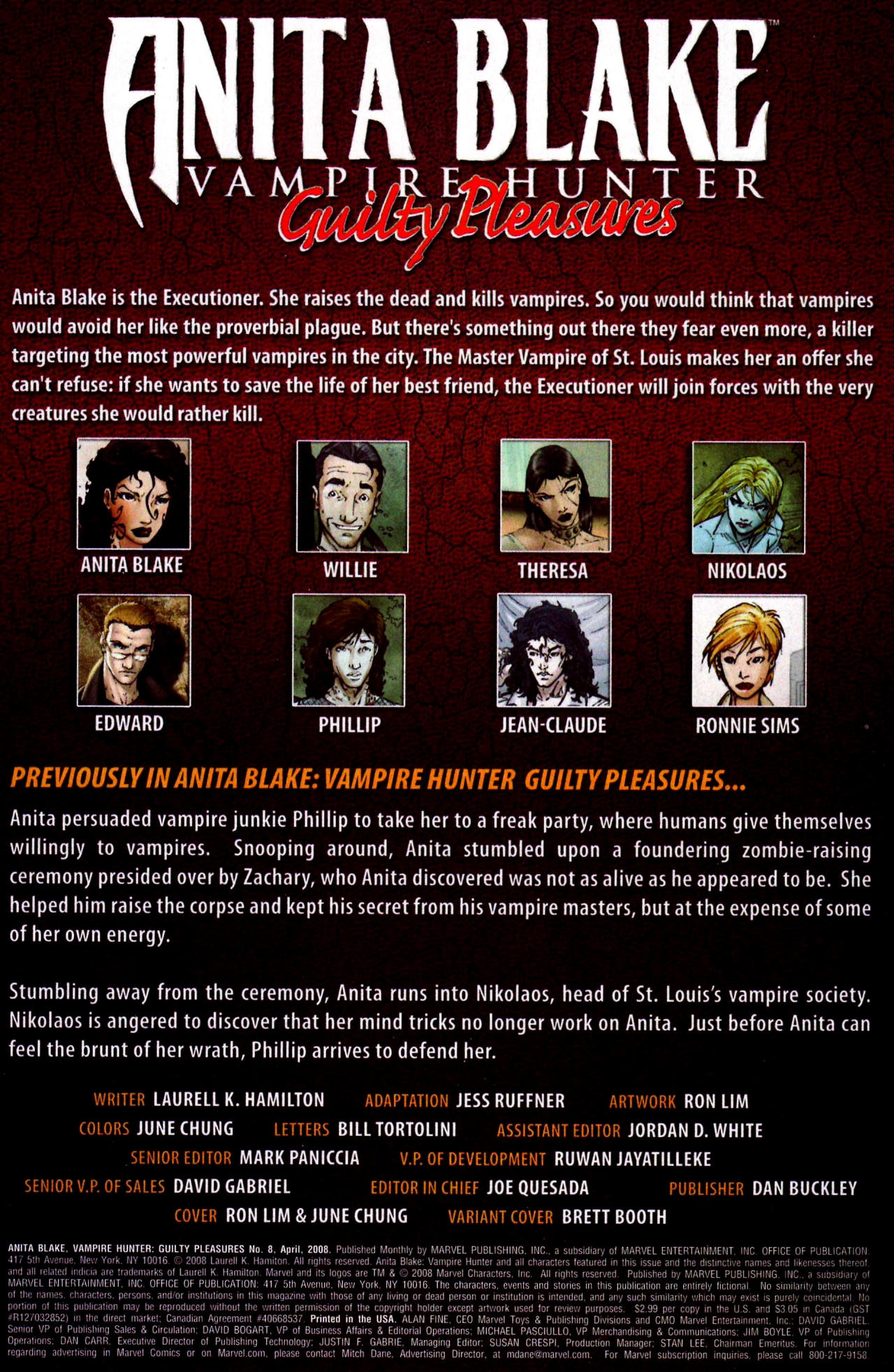 Read online Anita Blake, Vampire Hunter: Guilty Pleasures comic -  Issue #8 - 2