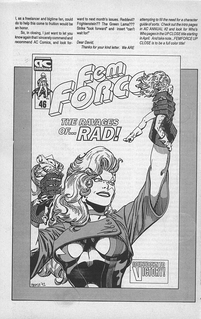 Read online Femforce comic -  Issue #45 - 42