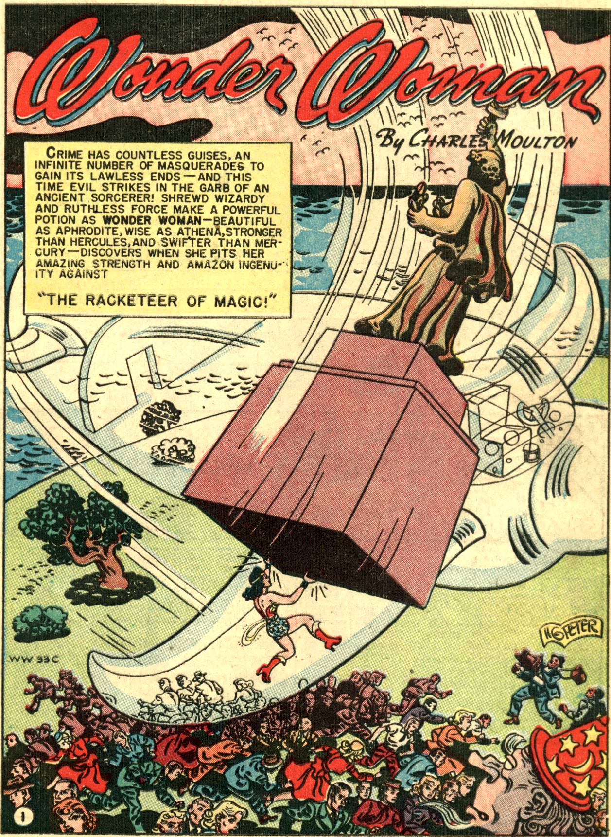 Read online Wonder Woman (1942) comic -  Issue #31 - 37