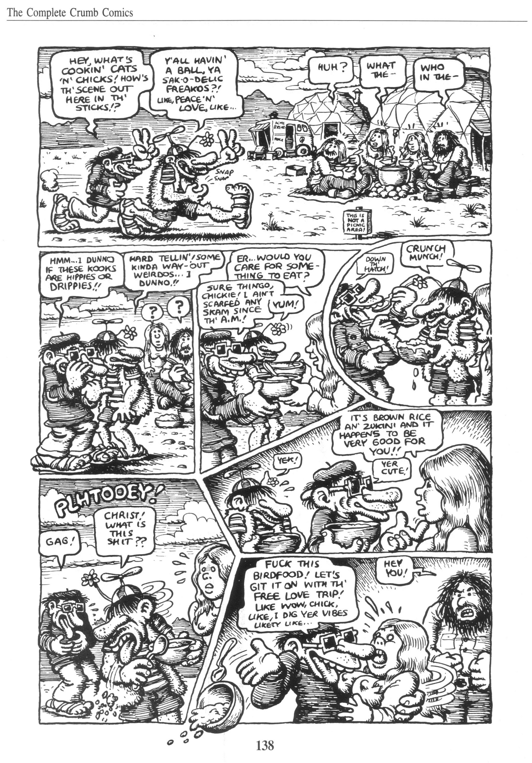 Read online The Complete Crumb Comics comic -  Issue # TPB 6 - 148