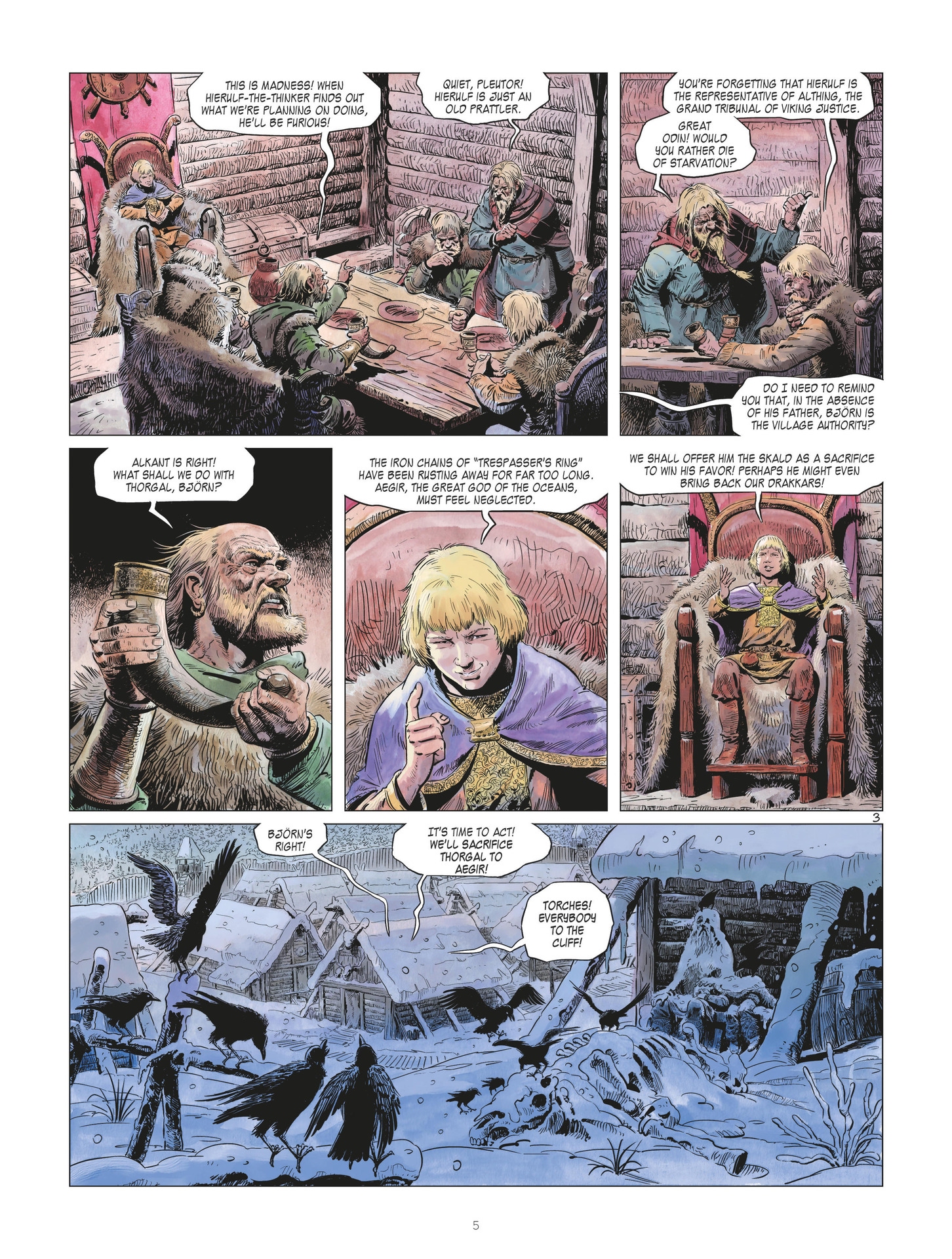 Read online The World of Thorgal: The Young Years comic -  Issue #1 - 5