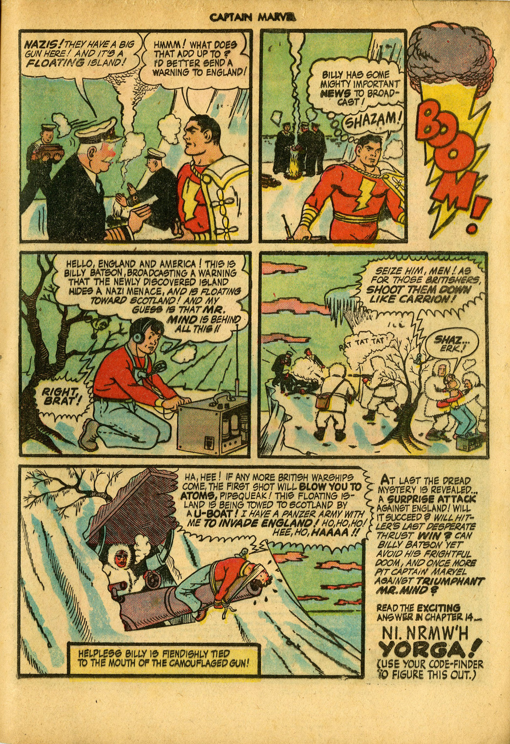 Read online Captain Marvel Adventures comic -  Issue #34 - 57