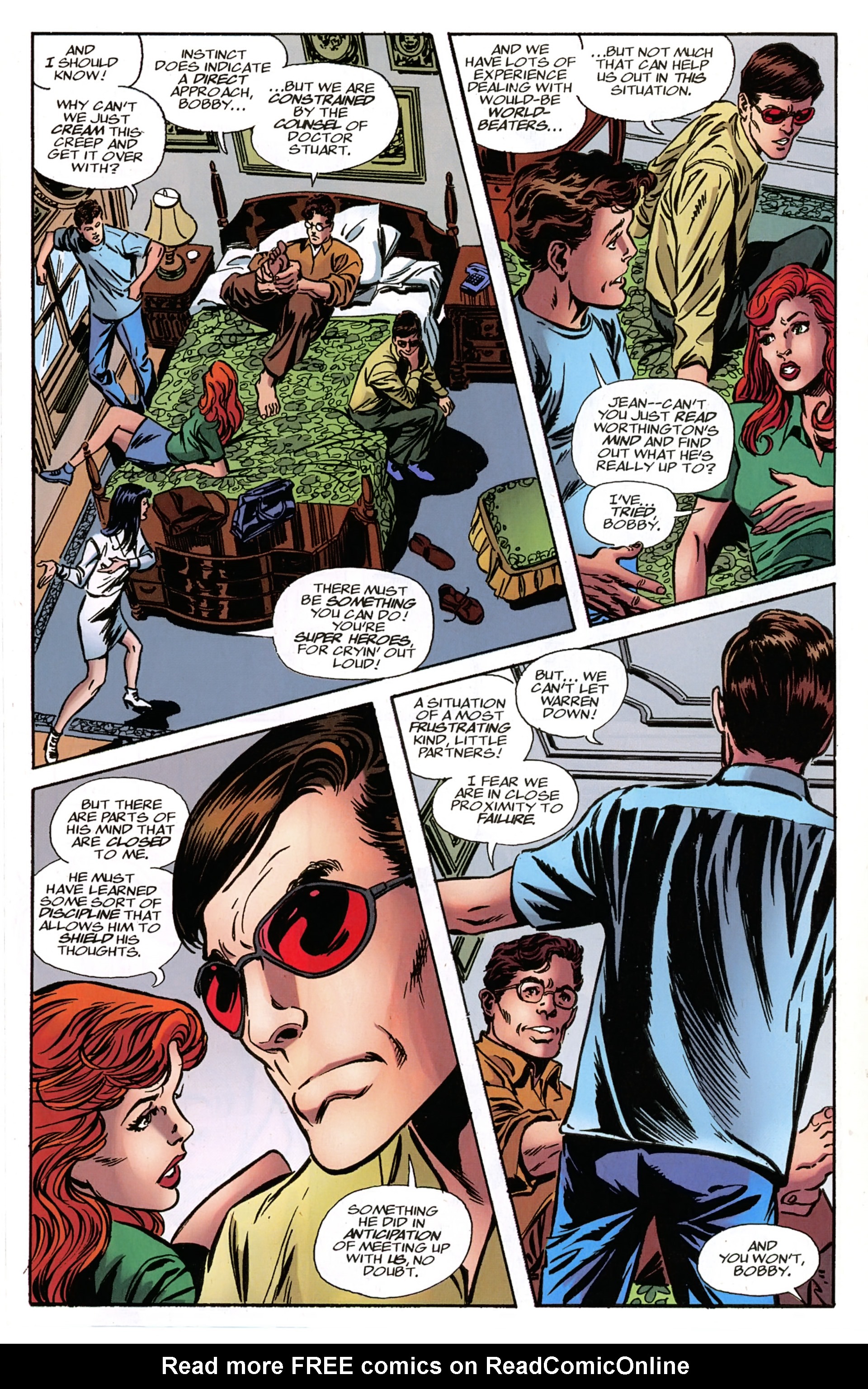 Read online X-Men: Hidden Years comic -  Issue #15 - 9