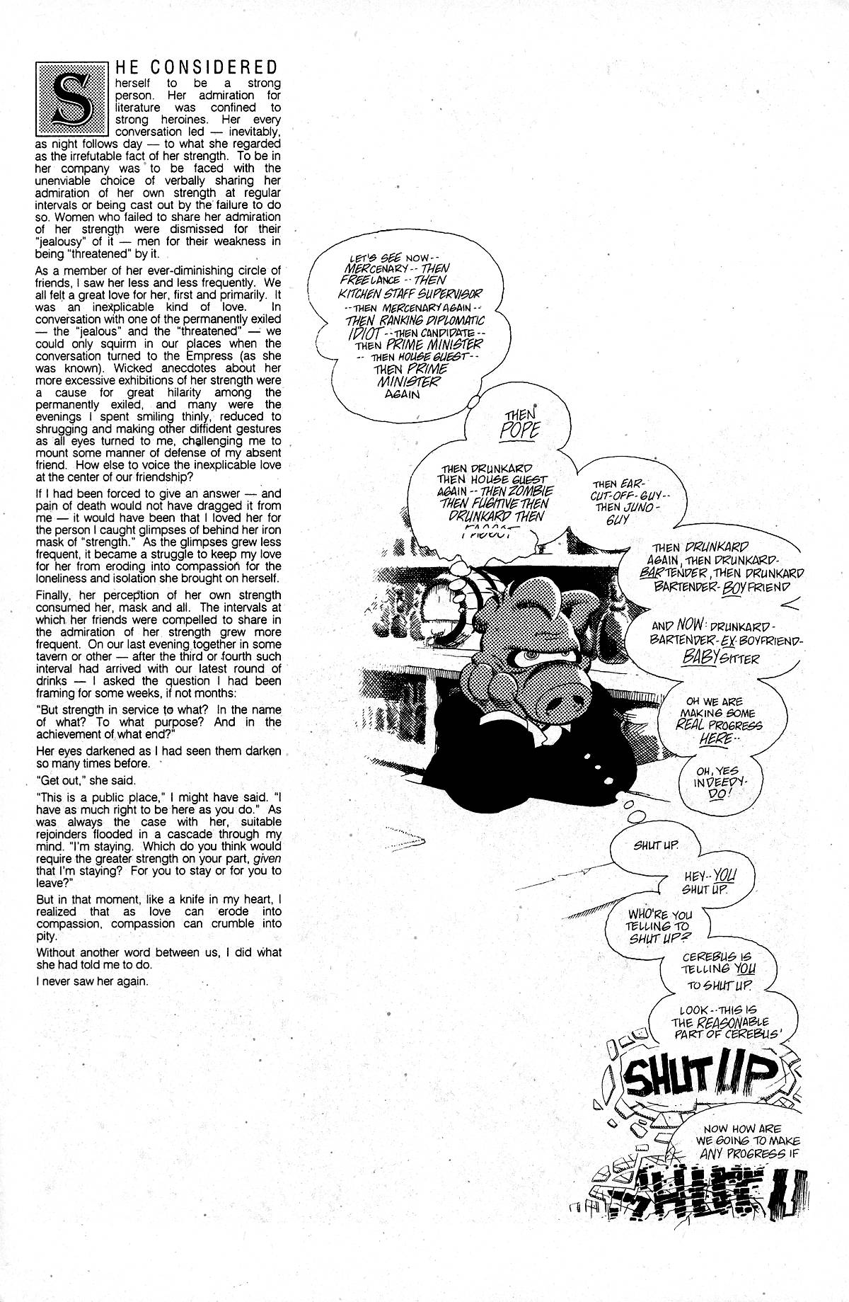 Read online Cerebus comic -  Issue #222 - 19
