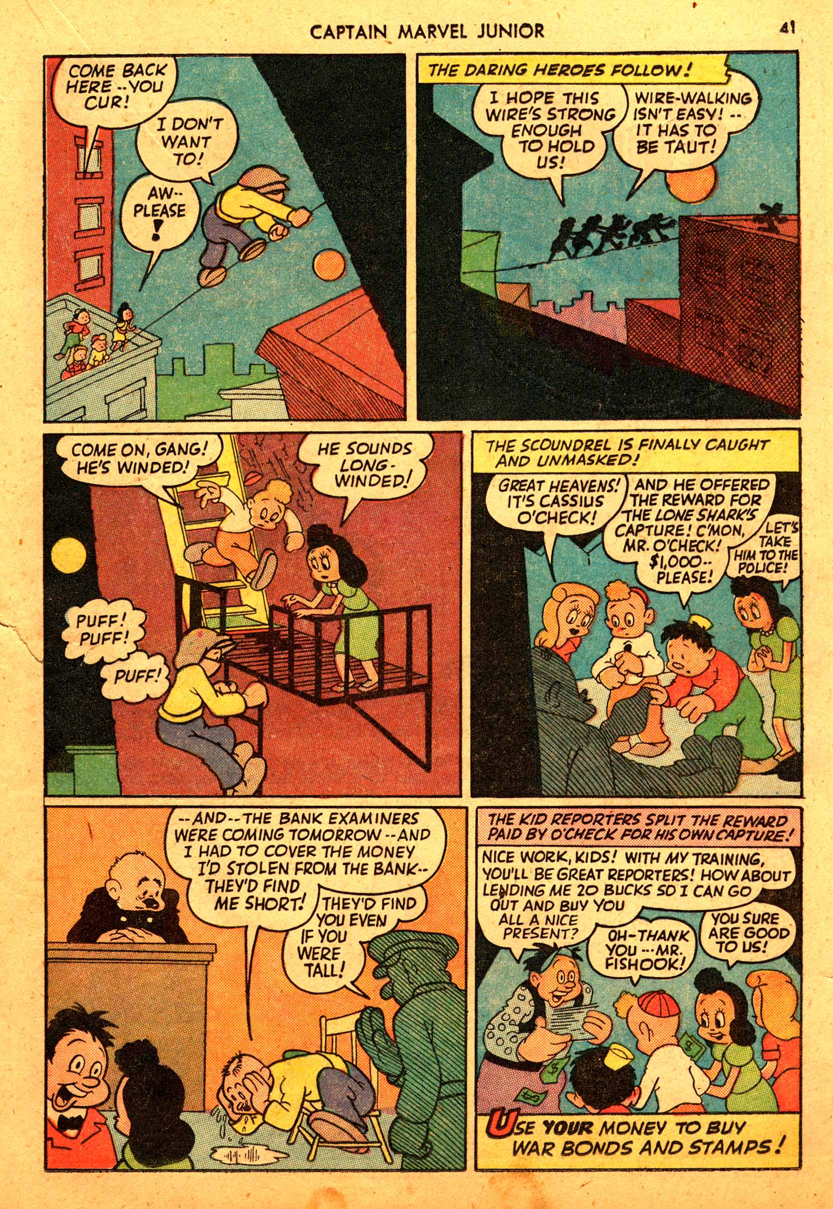 Read online Captain Marvel, Jr. comic -  Issue #8 - 42