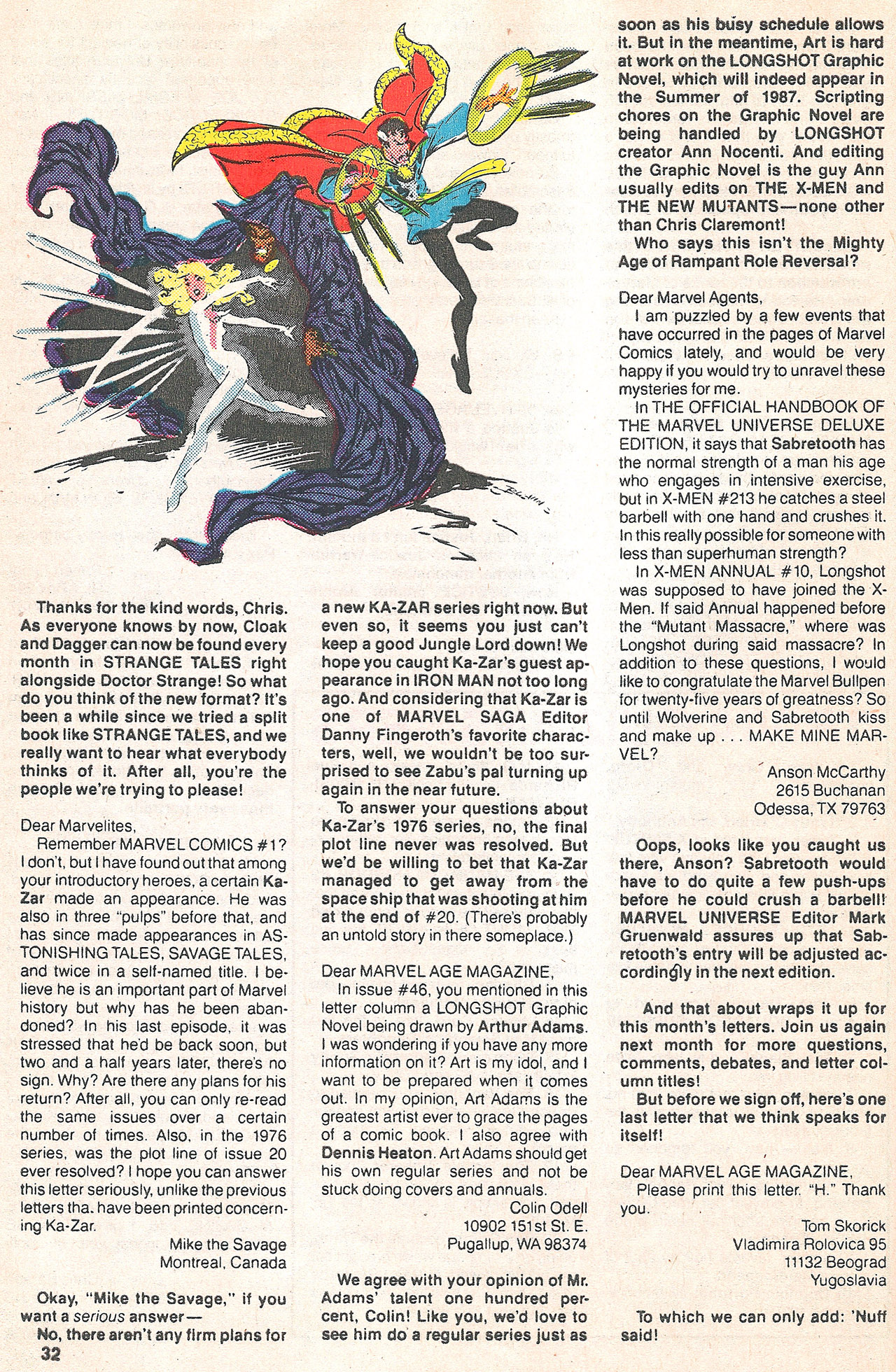 Read online Marvel Age comic -  Issue #51 - 33