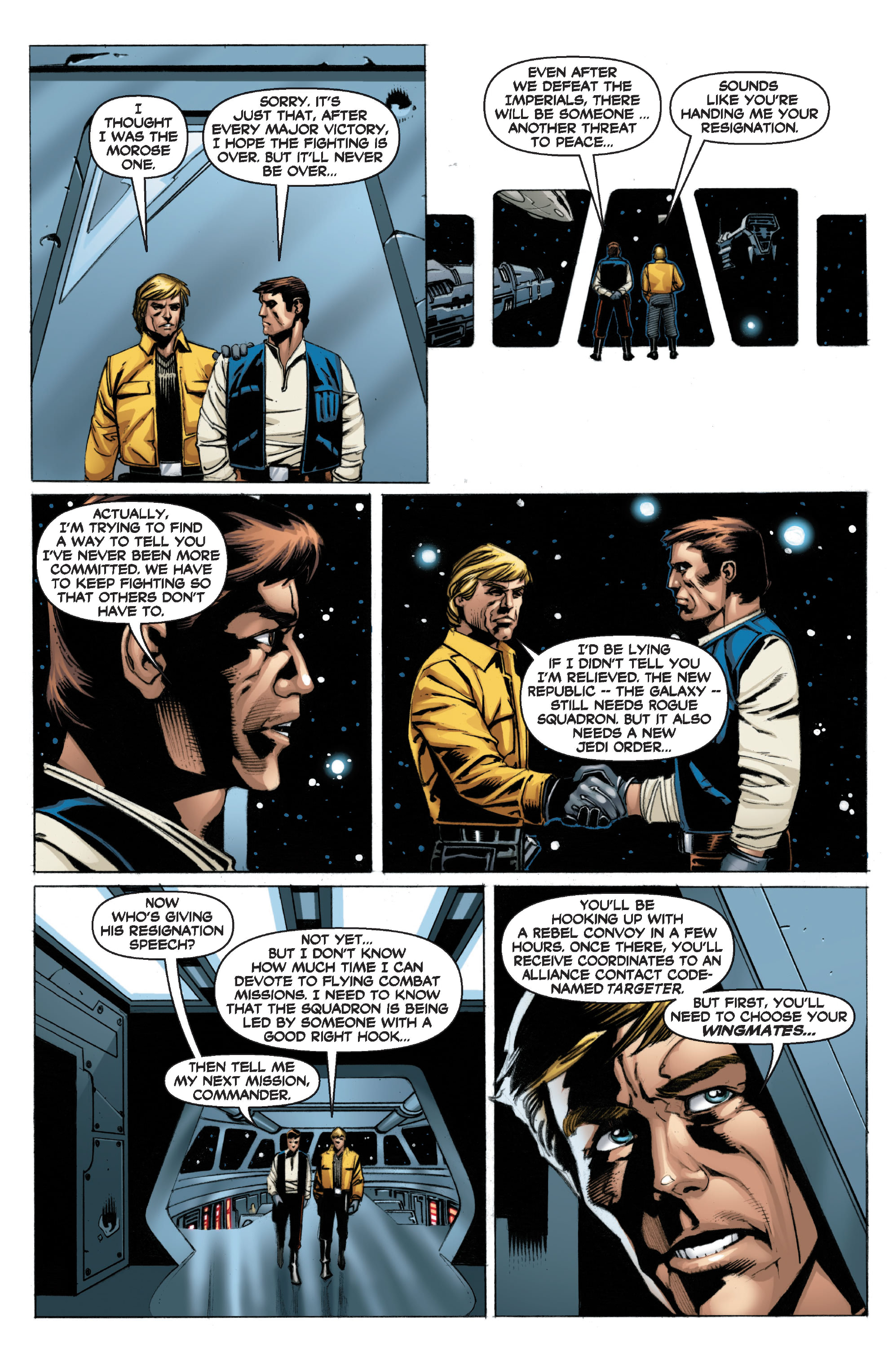 Read online Star Wars Legends: The New Republic Omnibus comic -  Issue # TPB (Part 4) - 57