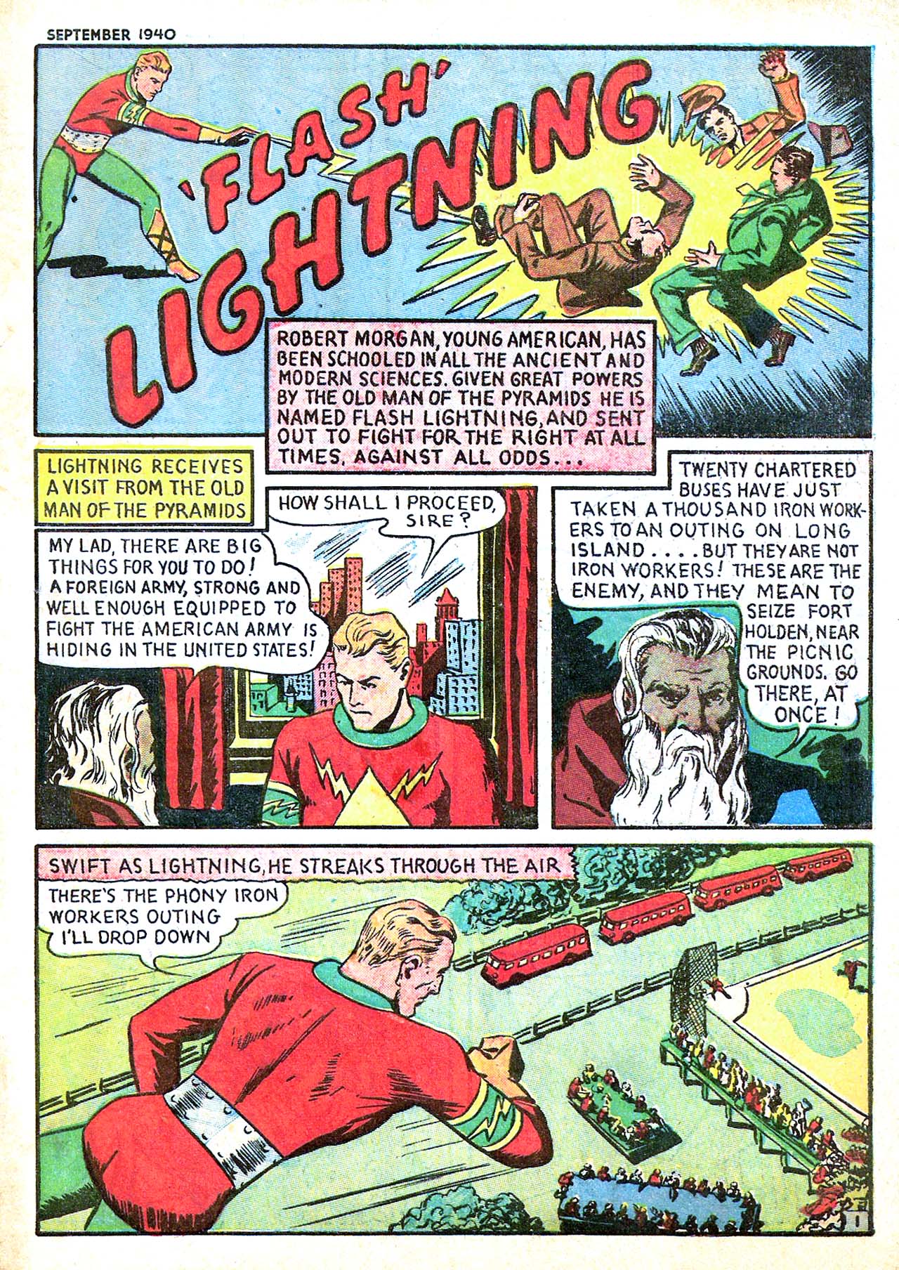 Read online Sure-Fire Comics comic -  Issue #3a - 2