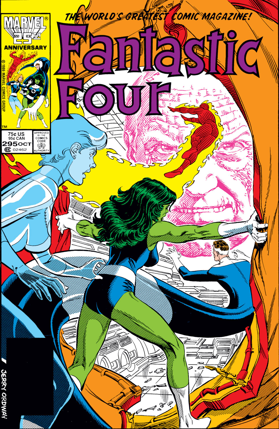 Read online Fantastic Four (1961) comic -  Issue #295 - 1