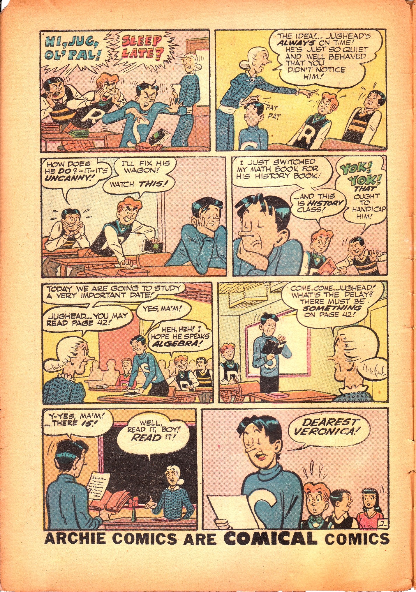 Read online Archie's Pal Jughead comic -  Issue #36 - 4