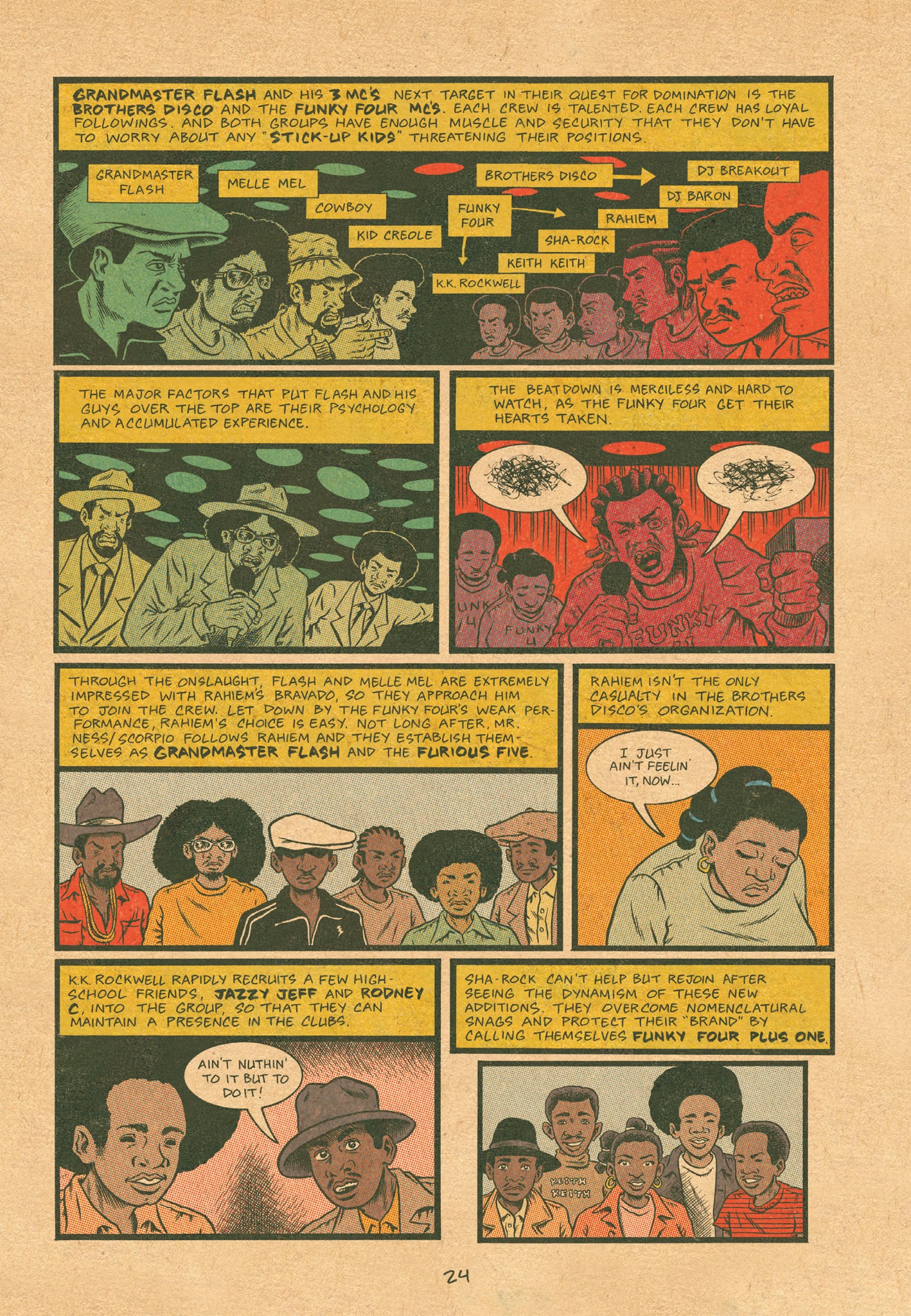 Read online Hip Hop Family Tree (2013) comic -  Issue # TPB 1 - 25