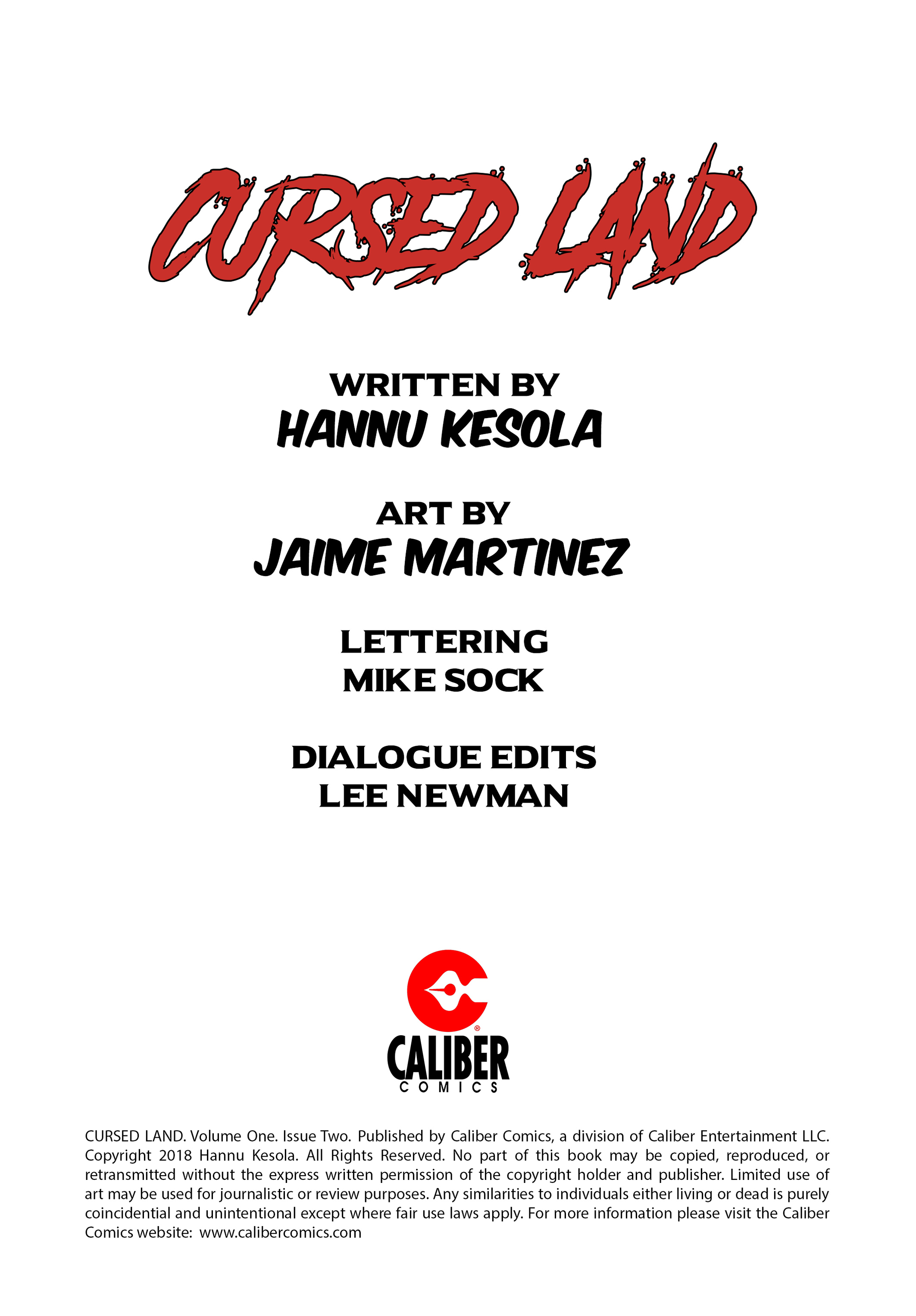 Read online Cursed Land comic -  Issue #2 - 2