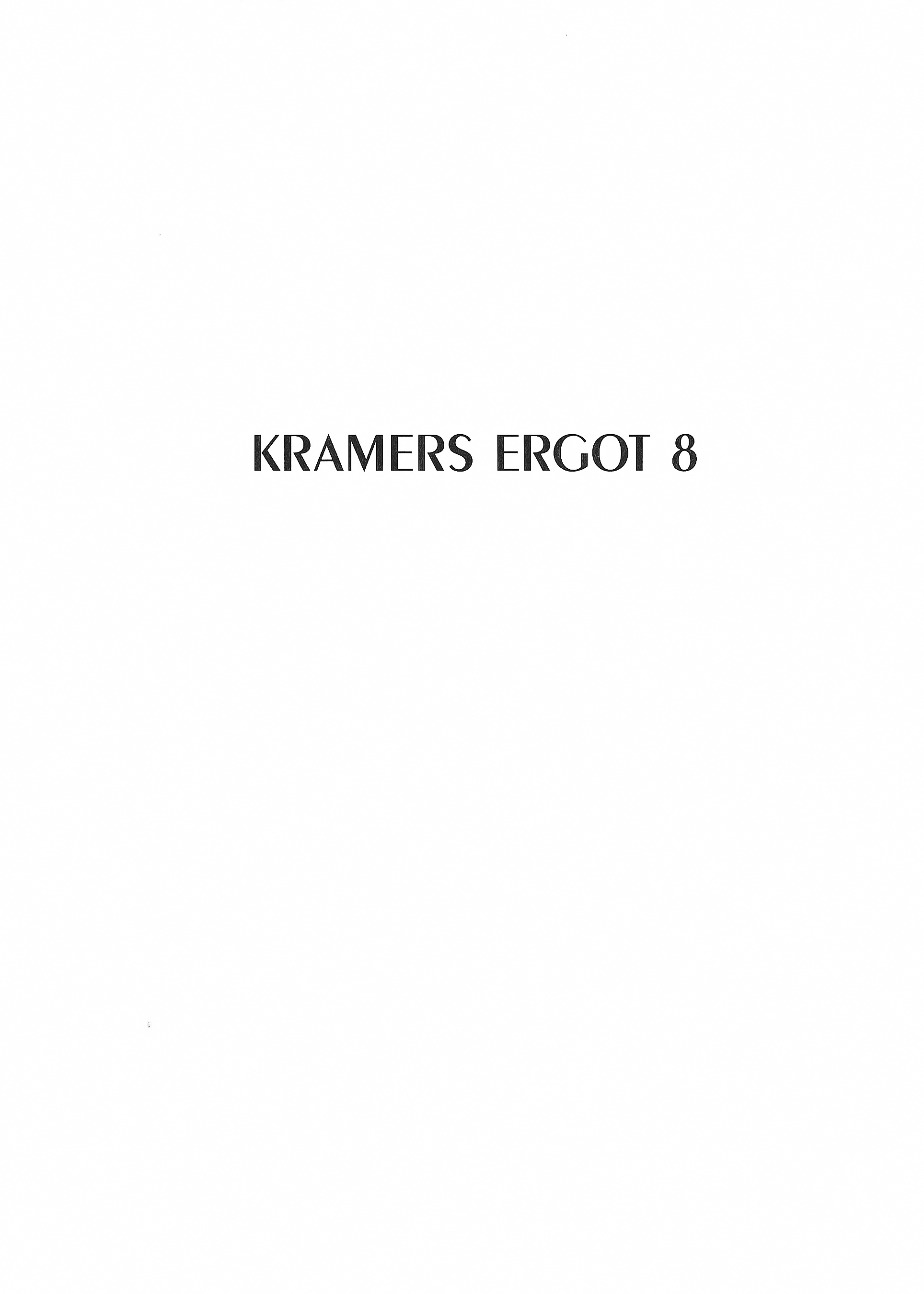Read online Kramers Ergot comic -  Issue #8 - 9