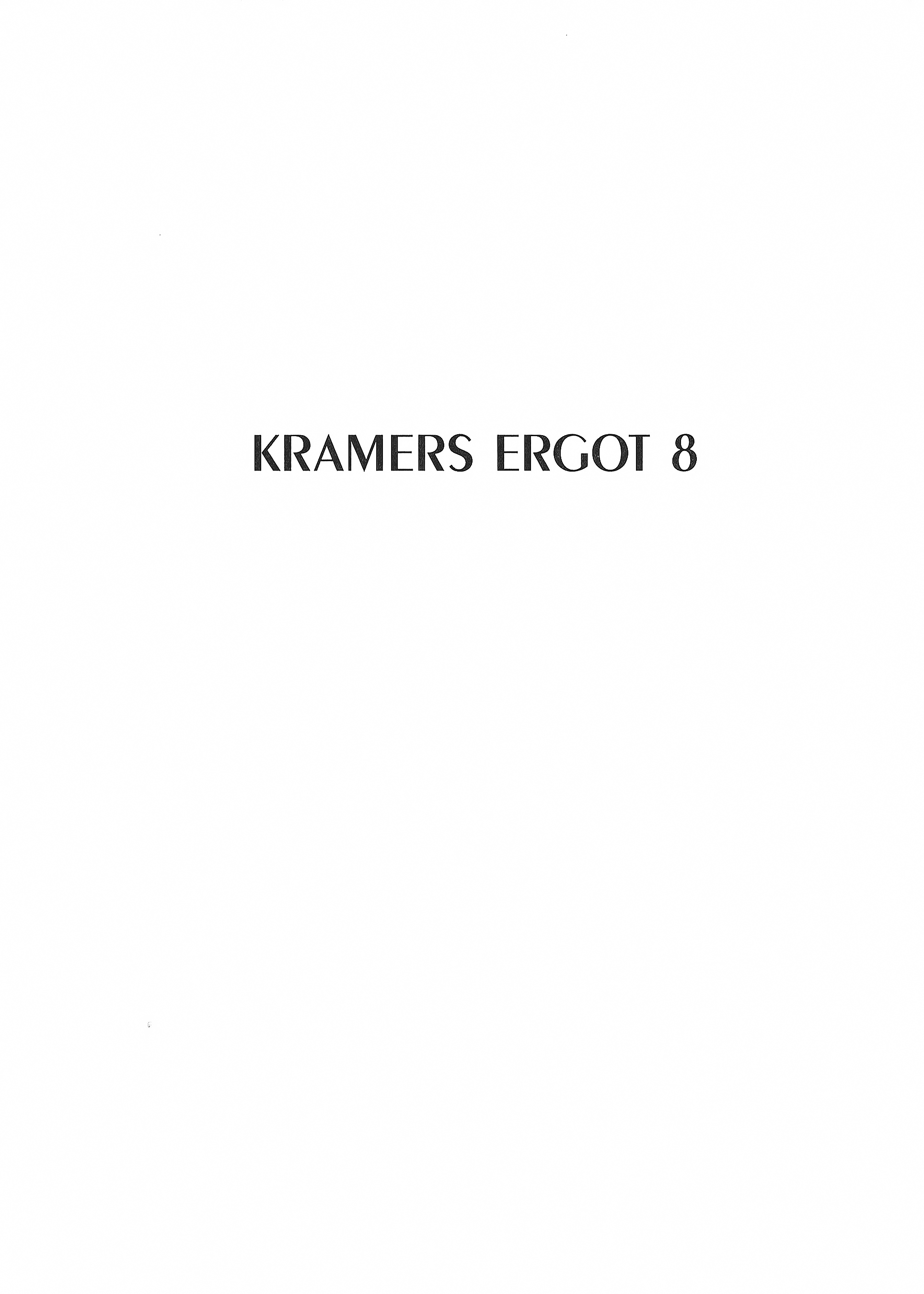 Read online Kramers Ergot comic -  Issue #8 - 9