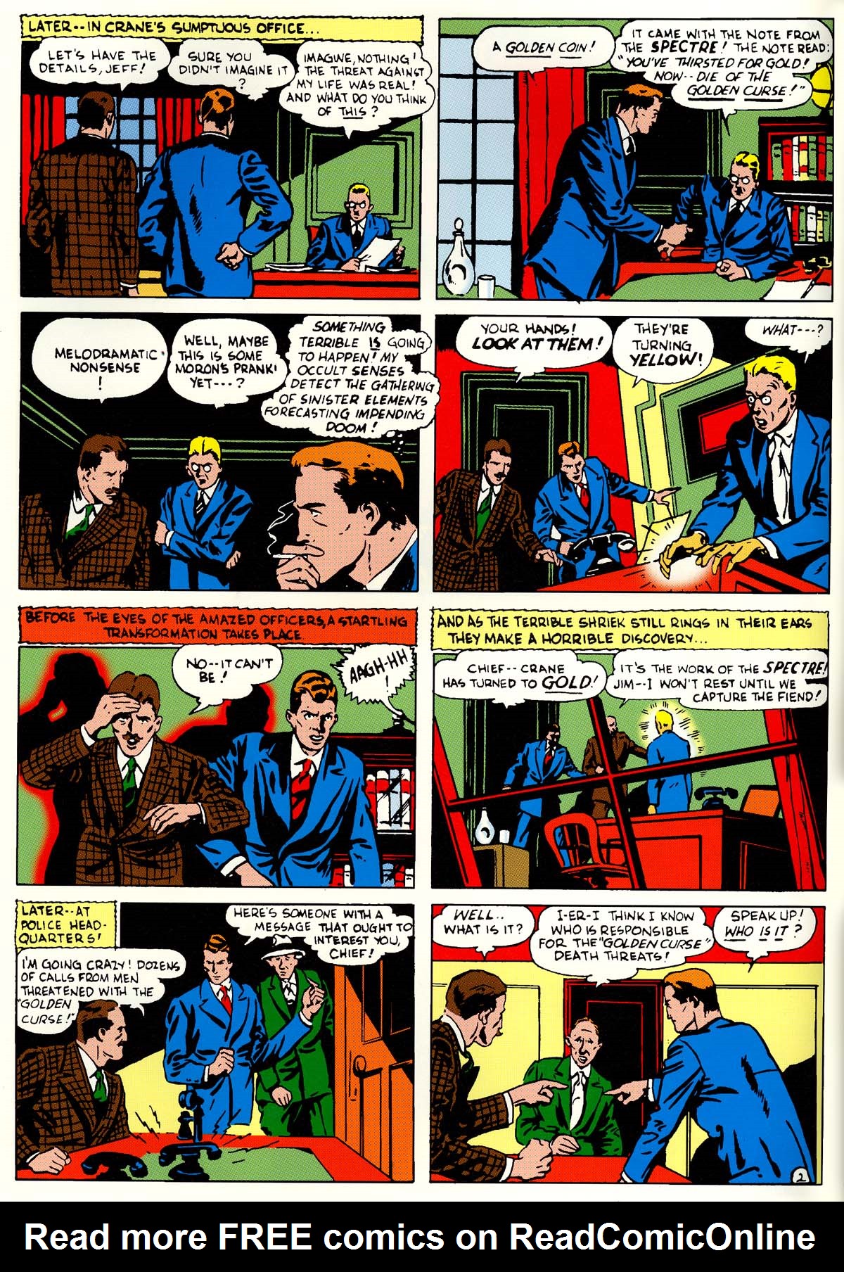 Read online Golden Age Spectre Archives comic -  Issue # TPB (Part 2) - 14