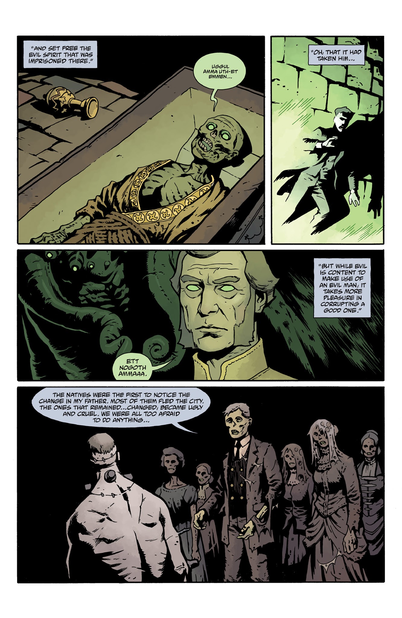 Read online Frankenstein Underground comic -  Issue #4 - 10