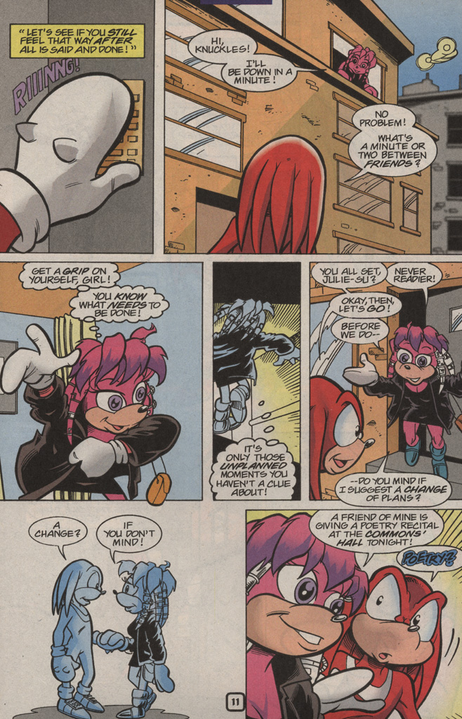 Read online Knuckles the Echidna comic -  Issue #28 - 16