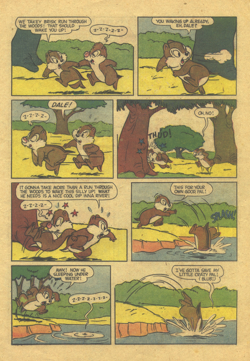Read online Walt Disney's Comics and Stories comic -  Issue #216 - 21