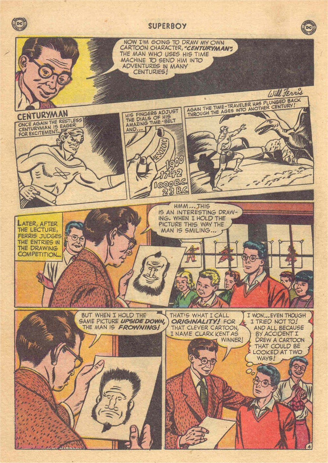 Read online Superboy (1949) comic -  Issue #10 - 36