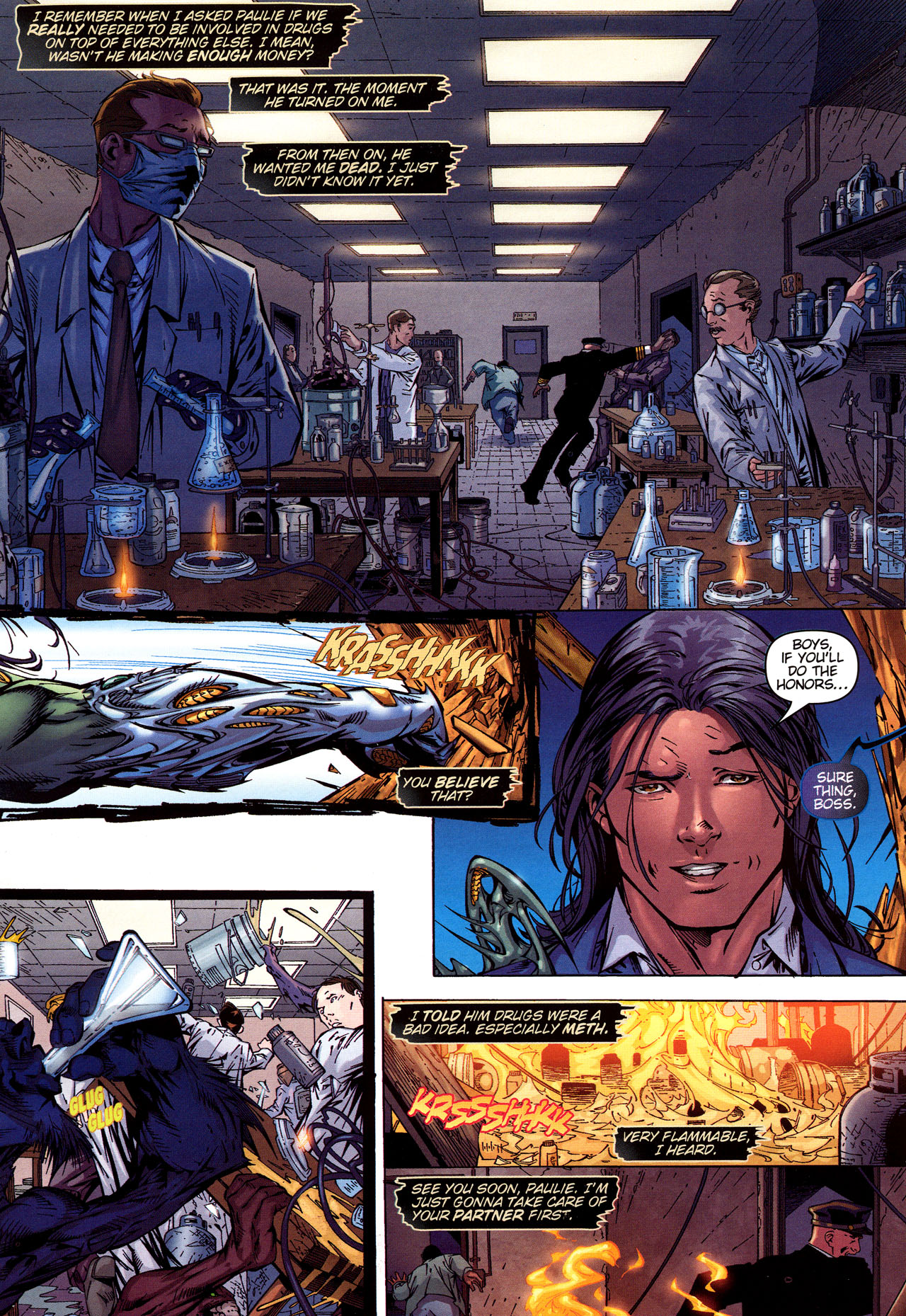 Read online The Darkness: Level comic -  Issue #3 - 9