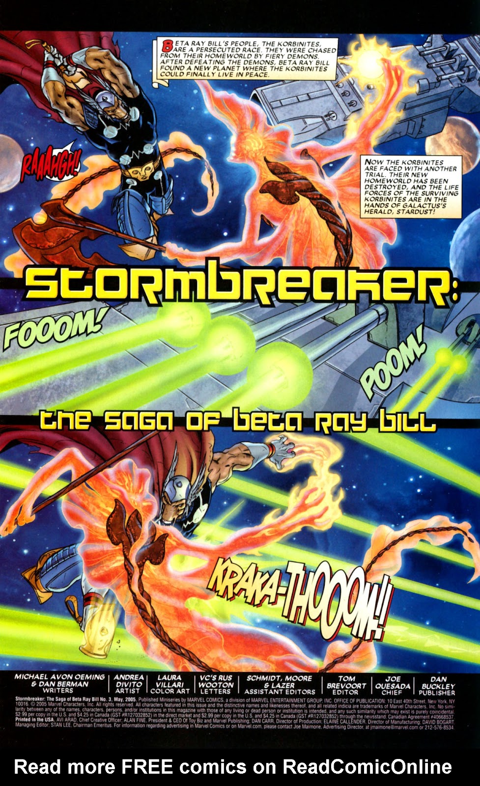Stormbreaker: The Saga of Beta Ray Bill issue 3 - Page 2