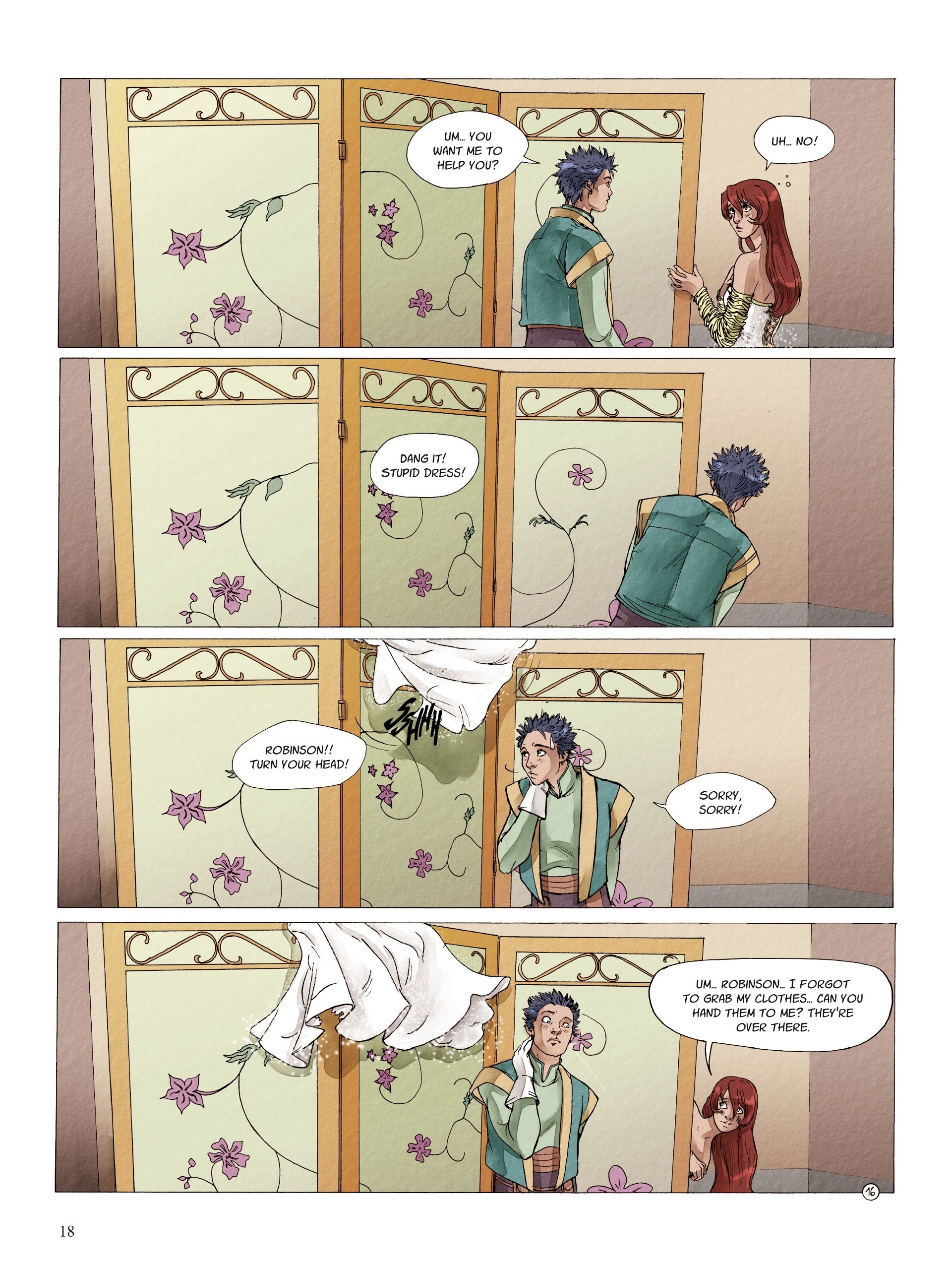 Read online Nanami comic -  Issue #5 - 18