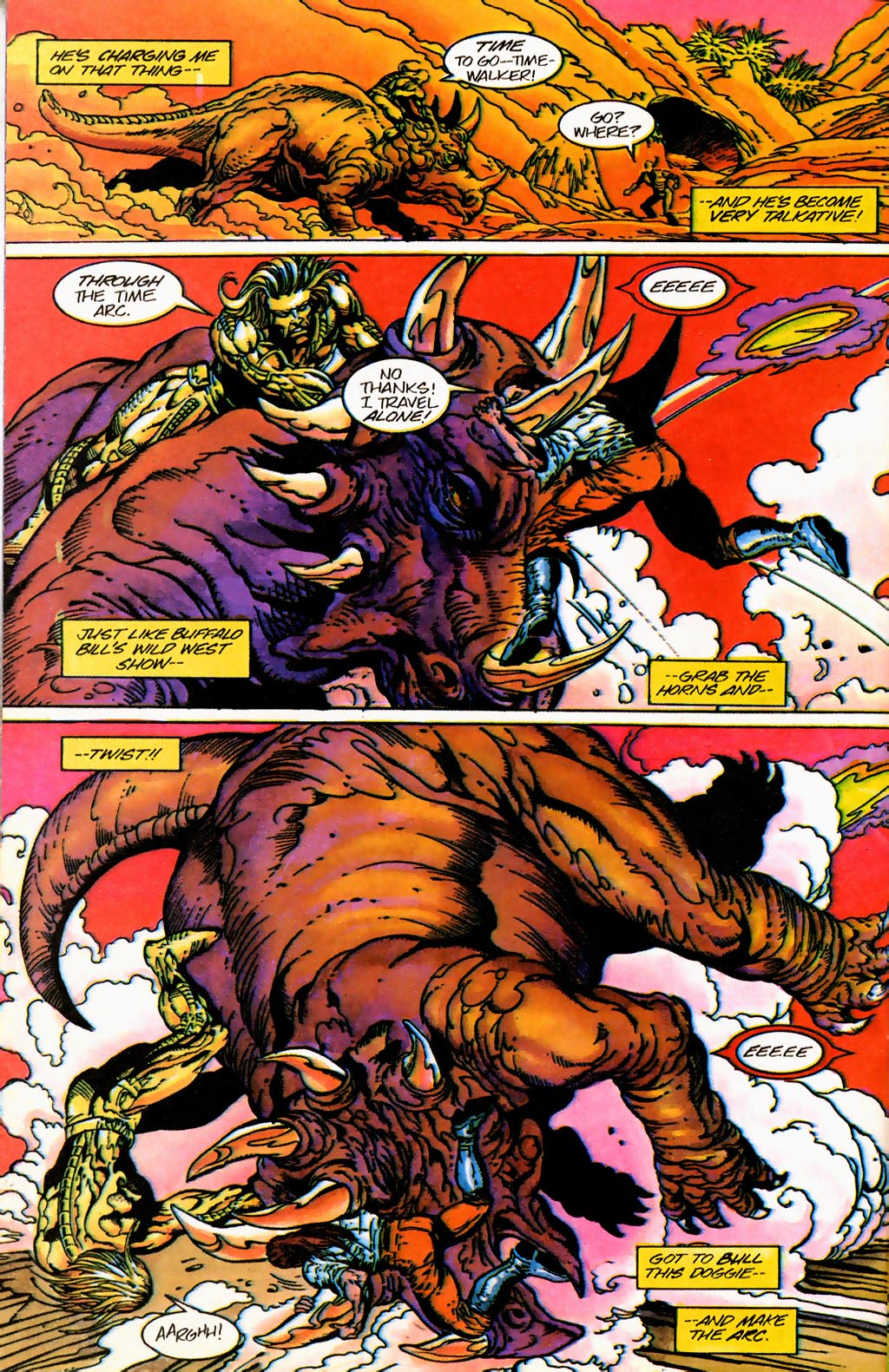 Read online Timewalker comic -  Issue #4 - 17