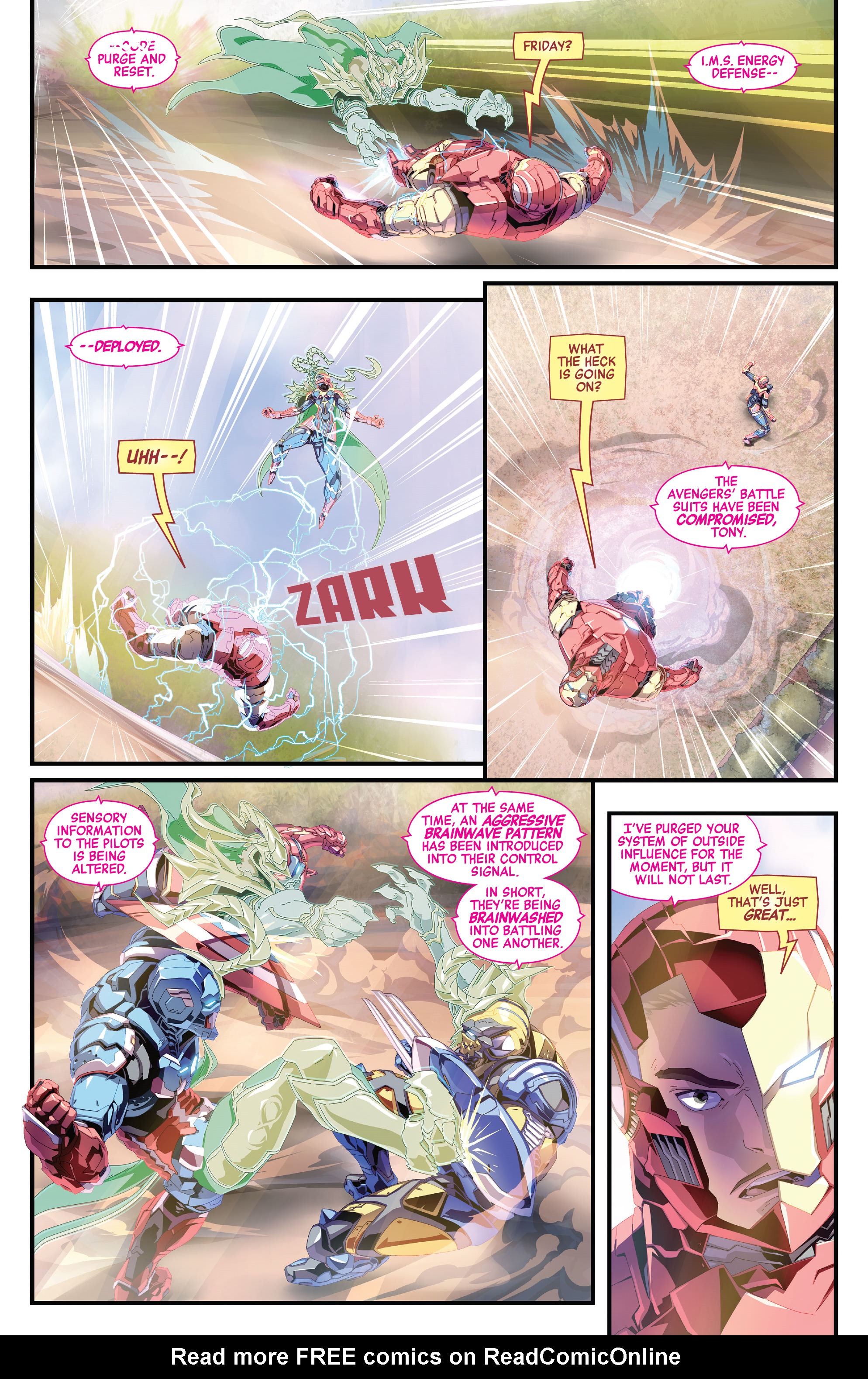 Read online Avengers: Tech-On comic -  Issue #3 - 10